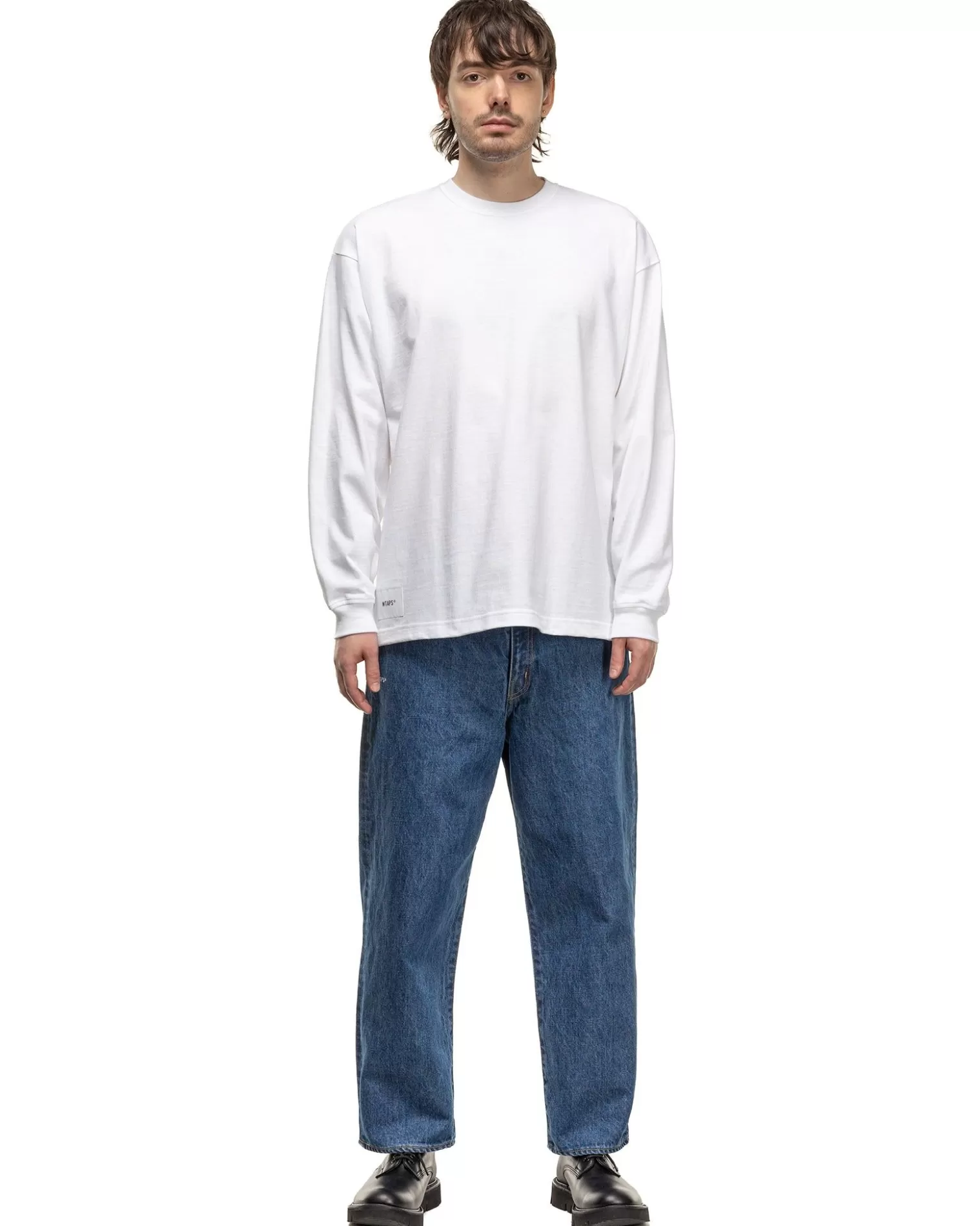 WTAPS Aii 01/Ls/Cotton. Sign White Outlet