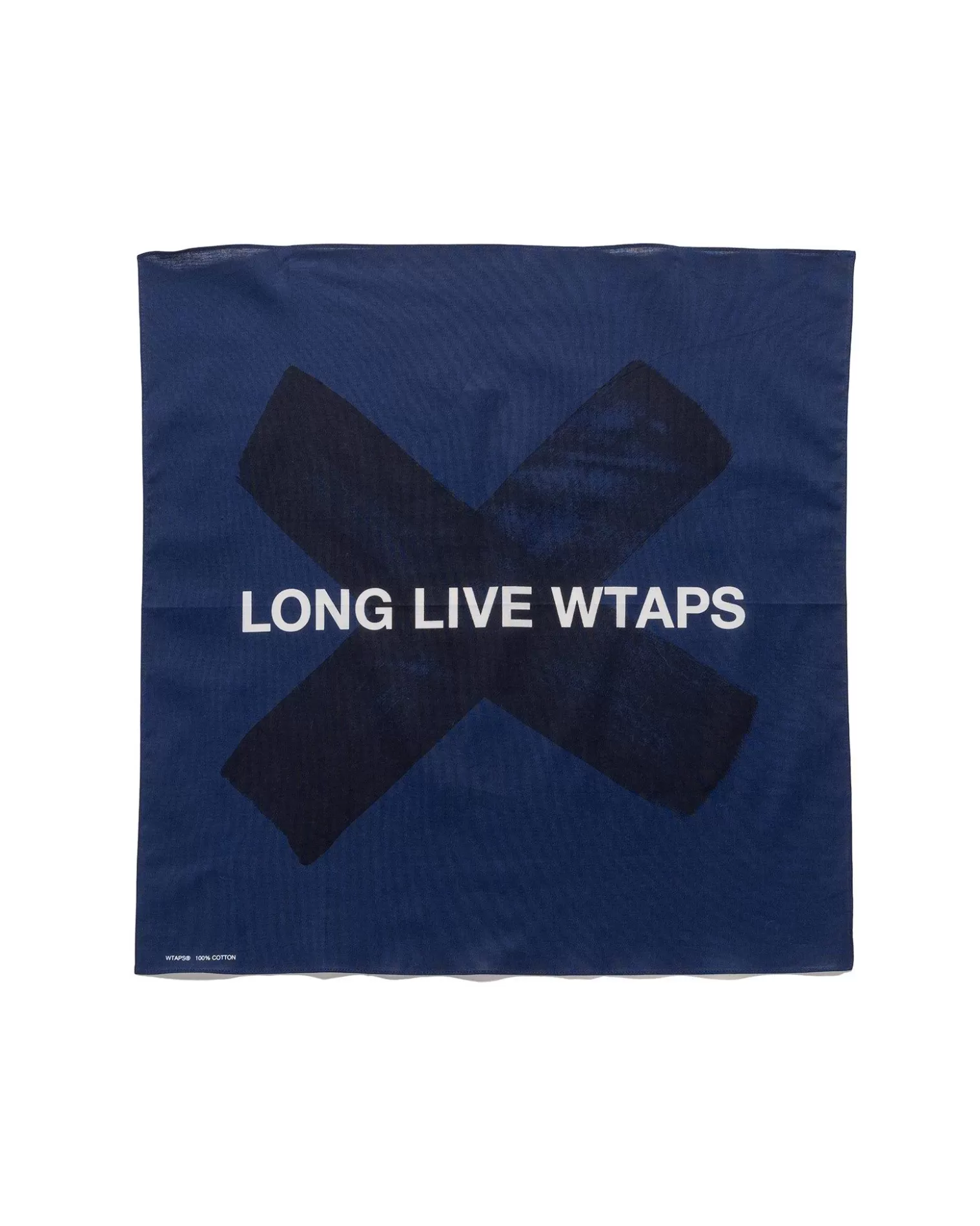 WTAPS Bandaria/Bandana/Cotton. Llw Navy Fashion