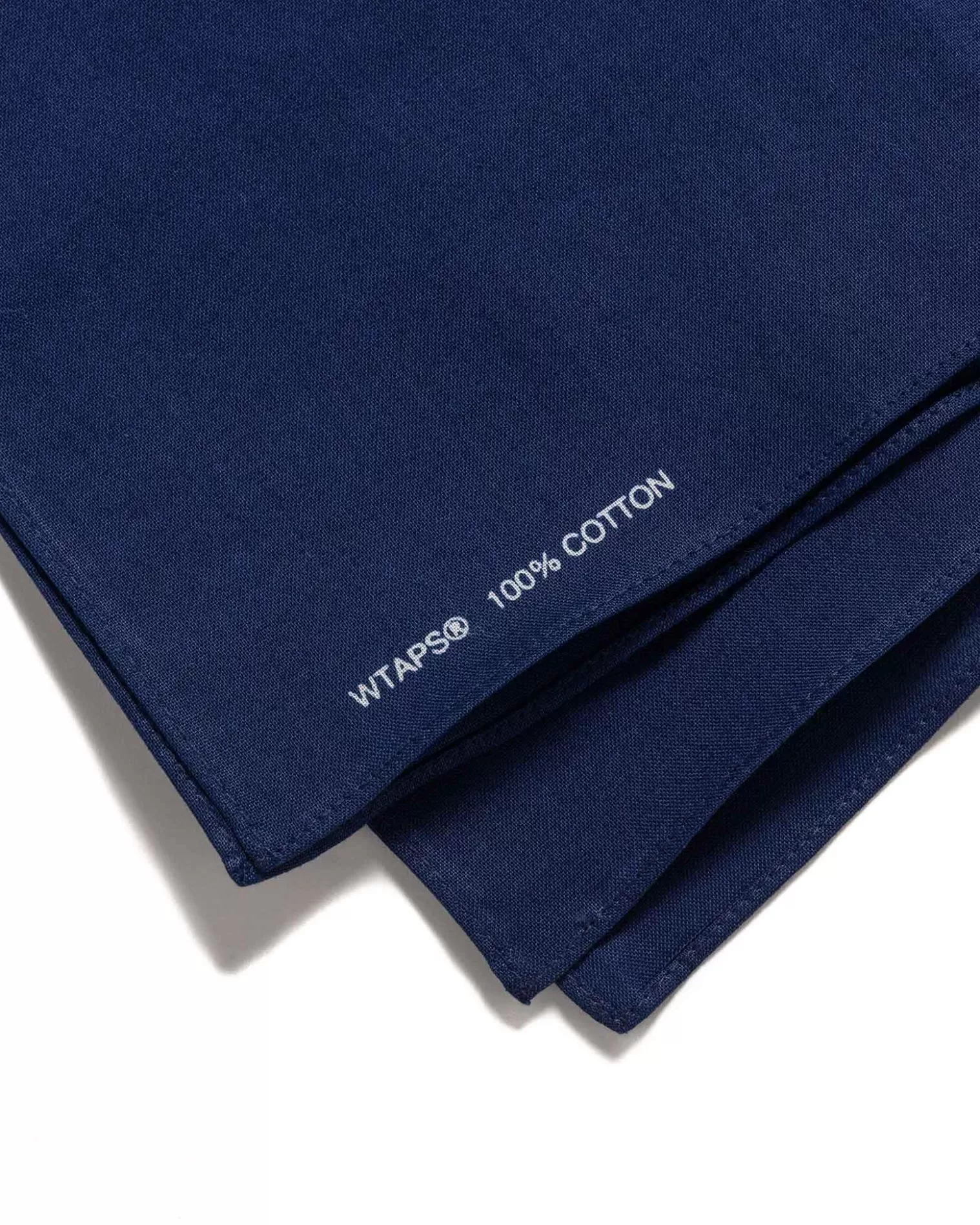 WTAPS Bandaria/Bandana/Cotton. Llw Navy Fashion