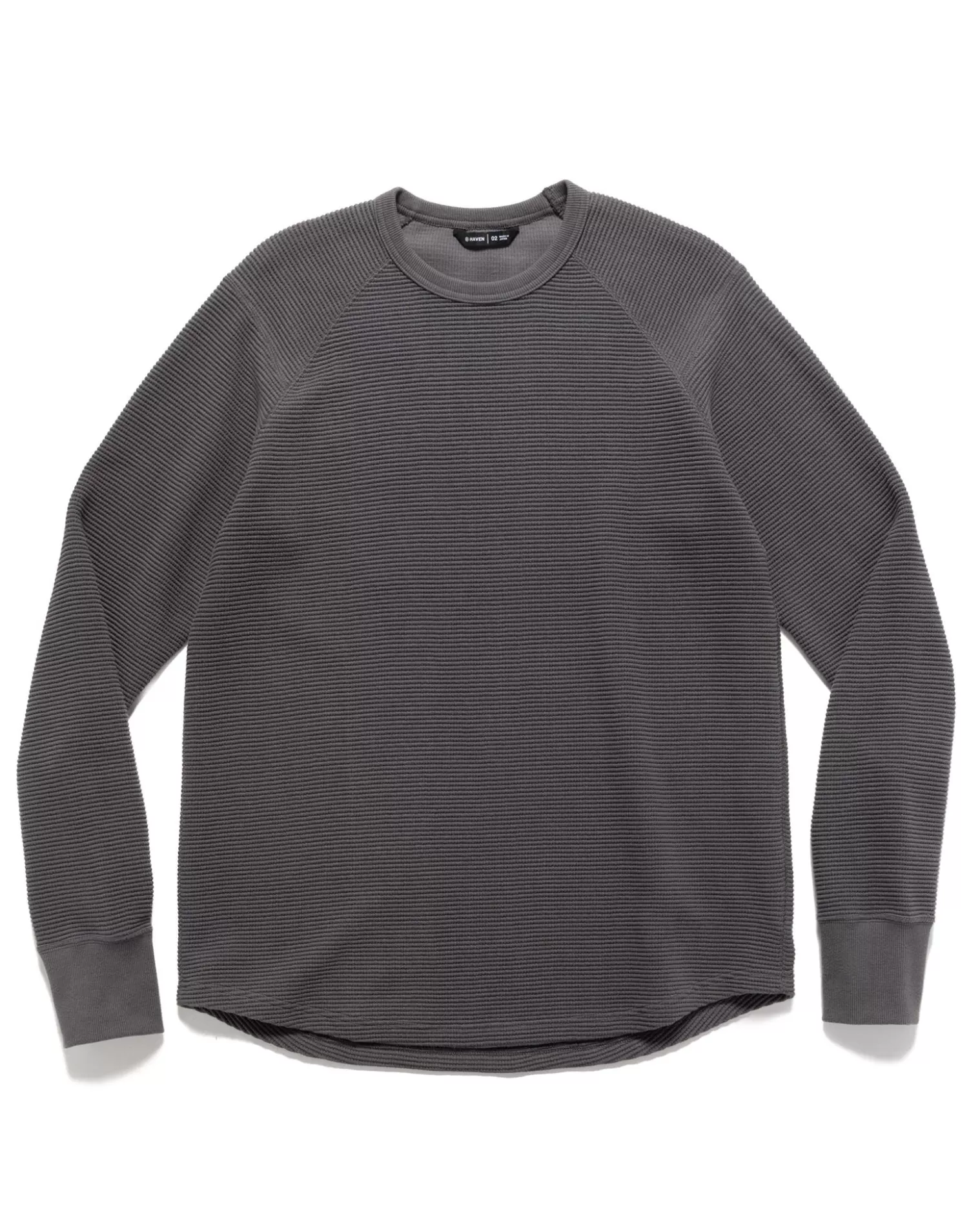 HAVEN Base Crewneck-Flatback Thermal Cotton Iron Hot