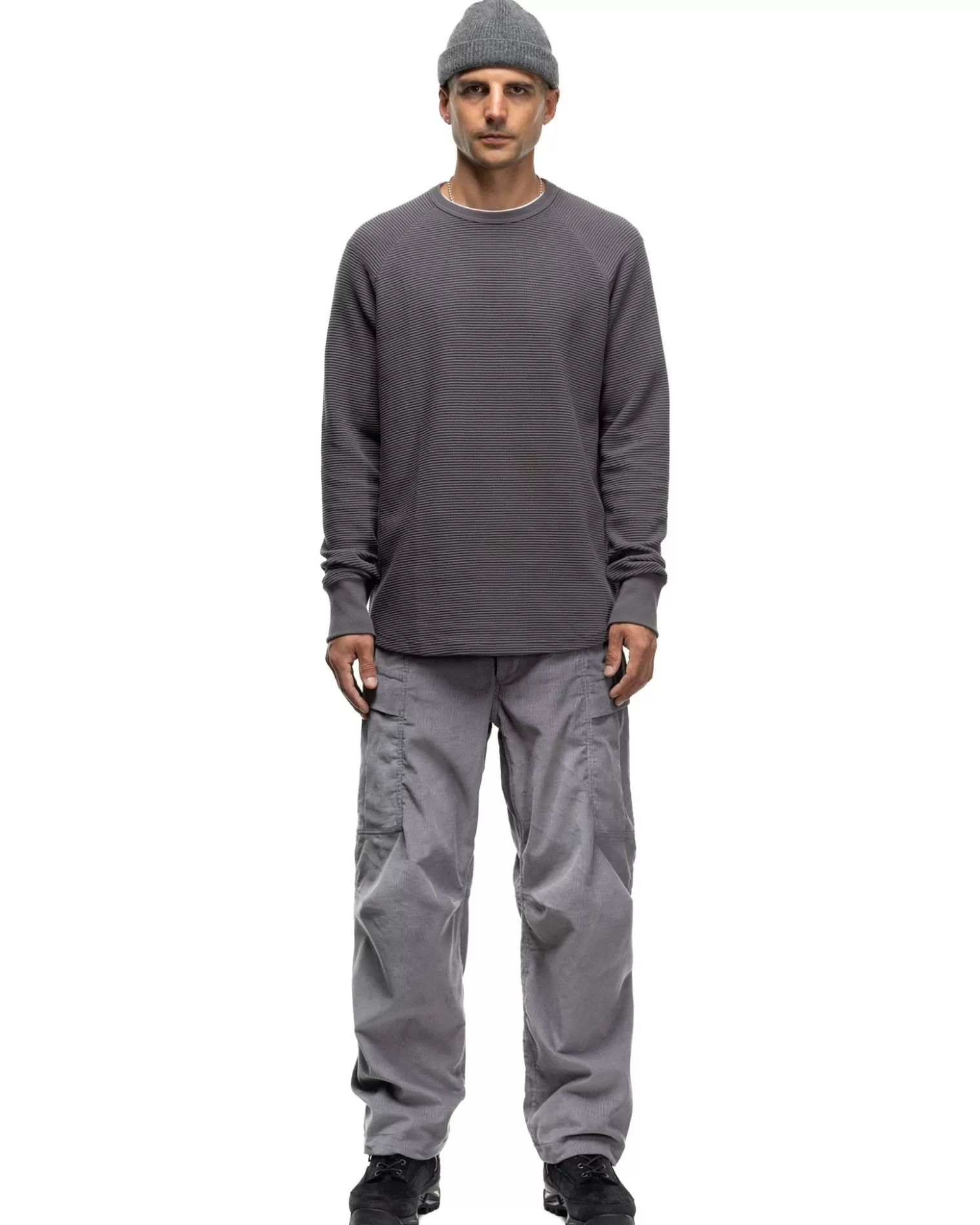 HAVEN Base Crewneck-Flatback Thermal Cotton Iron Hot