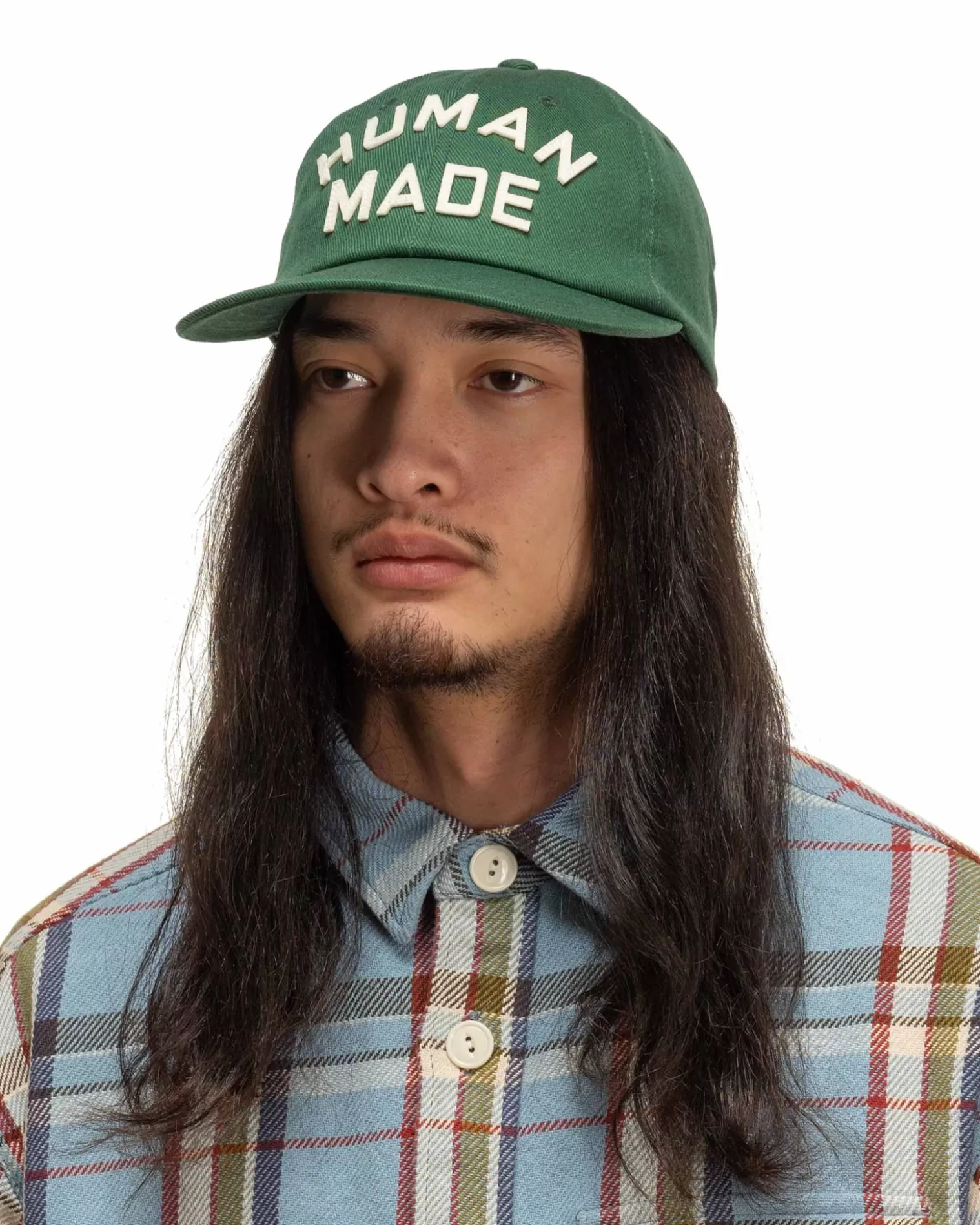 Human Made Baseball Cap Green Shop