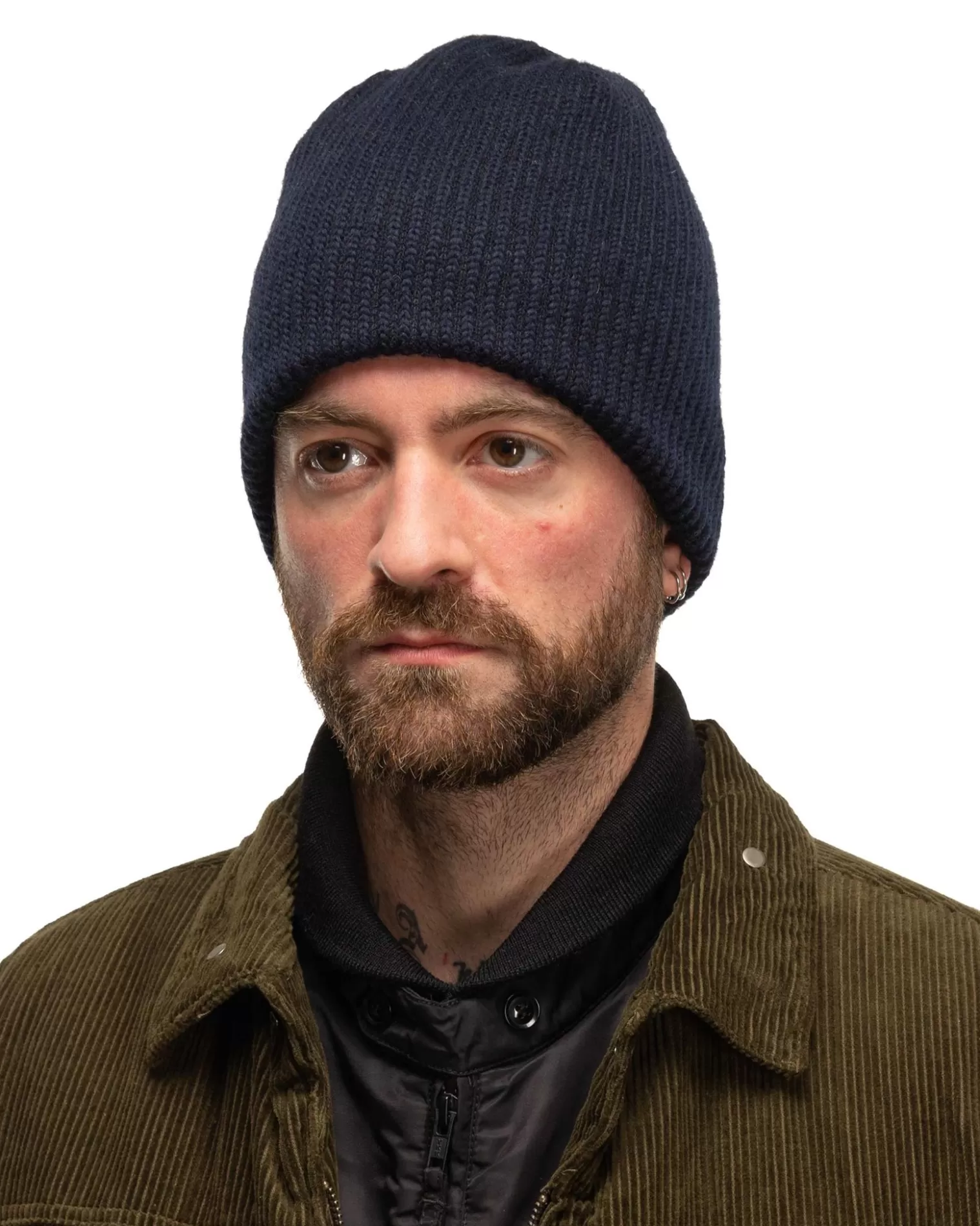 Engineered Garments Beanie Wool Poly Sweater Knit Navy Sale