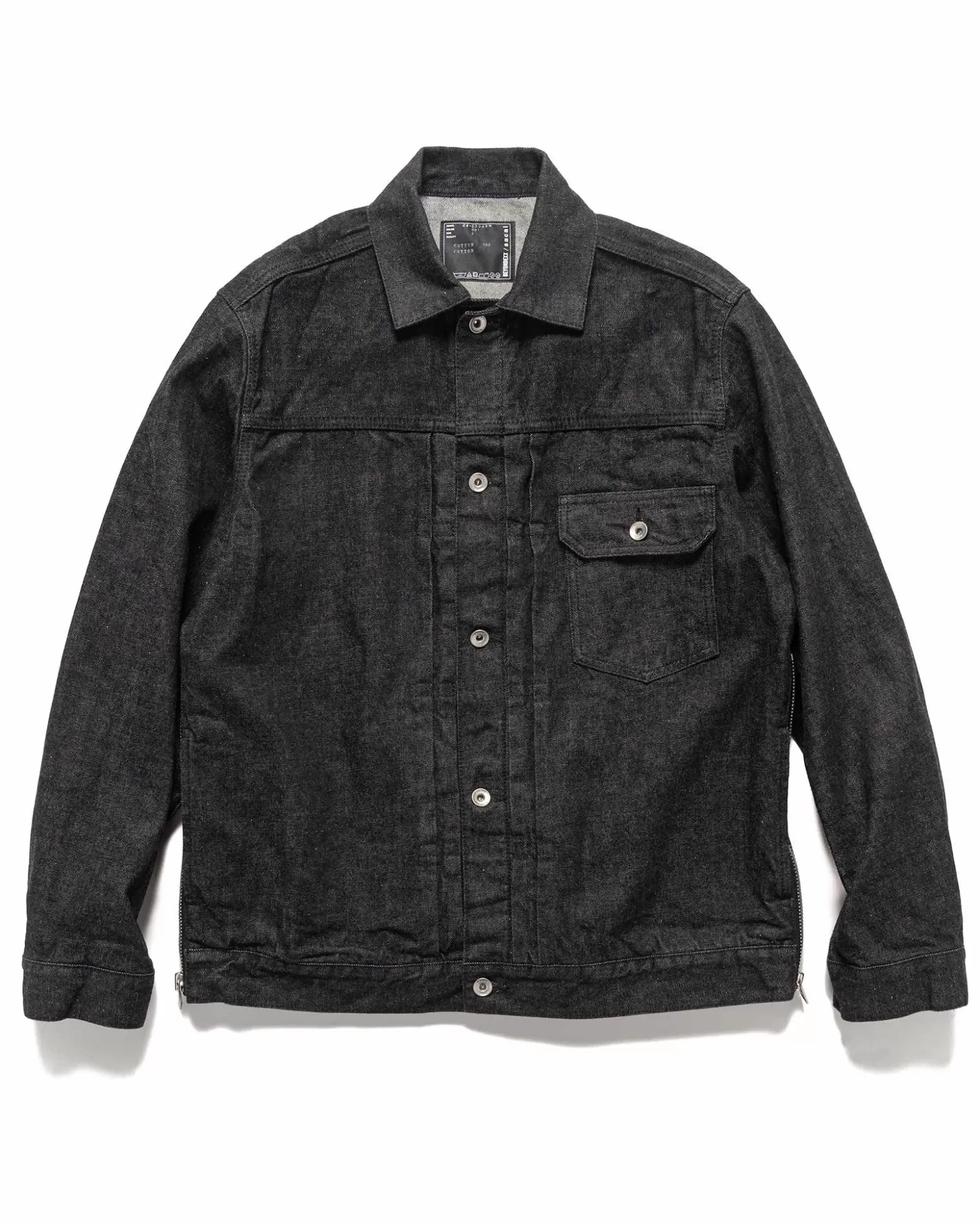 sacai Beyondexx Denim Blouson Black Shop