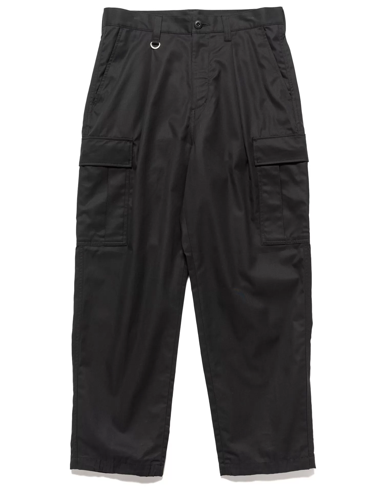 Sophnet. Brushed Gabardine Tapered Cargo Pants Black New