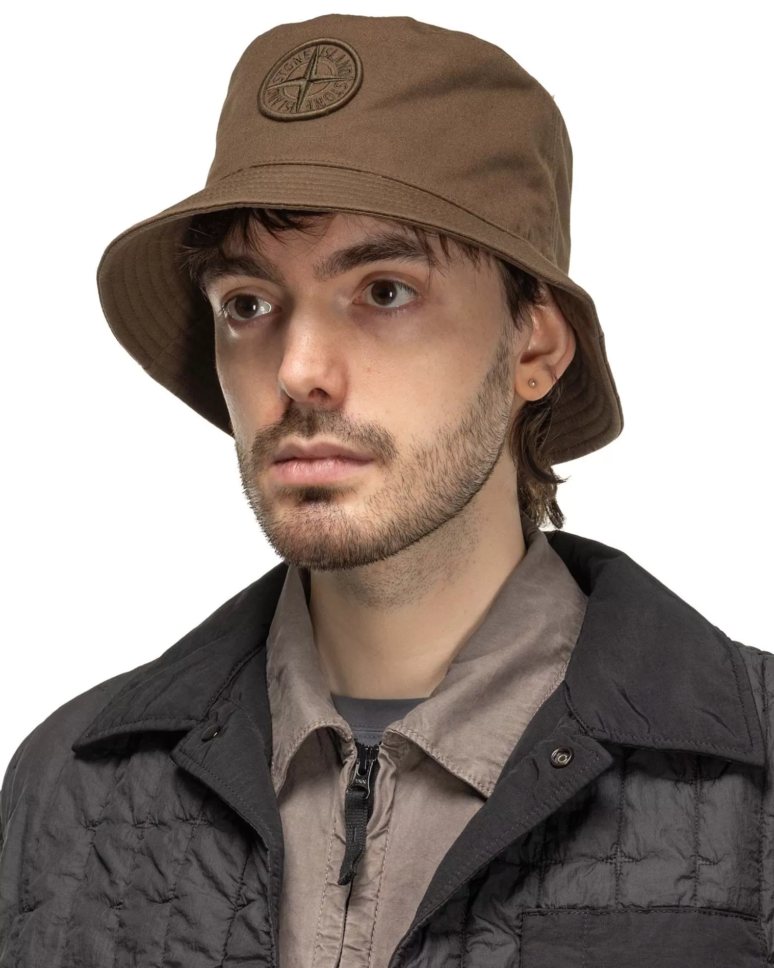 Stone Island Bucket Hat Military Green Shop