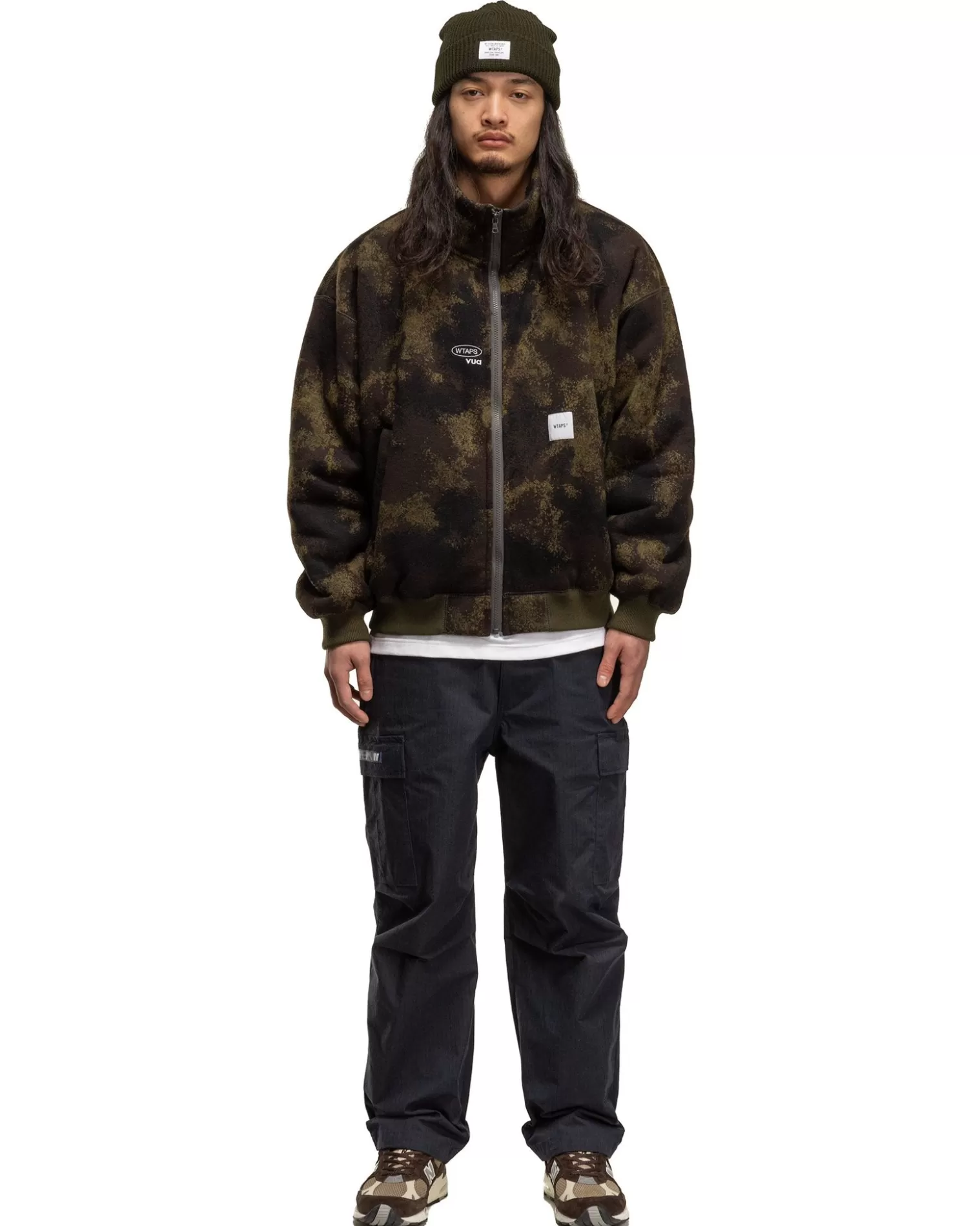 WTAPS Bundle/Jacket/Poly. Boa Olive Drab Fashion