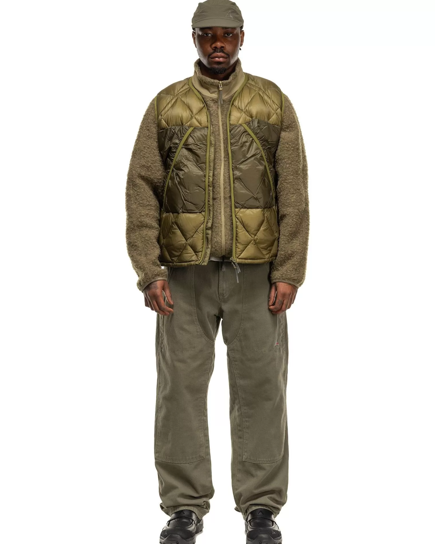 ROA Canvas Trouser Olive Best Sale