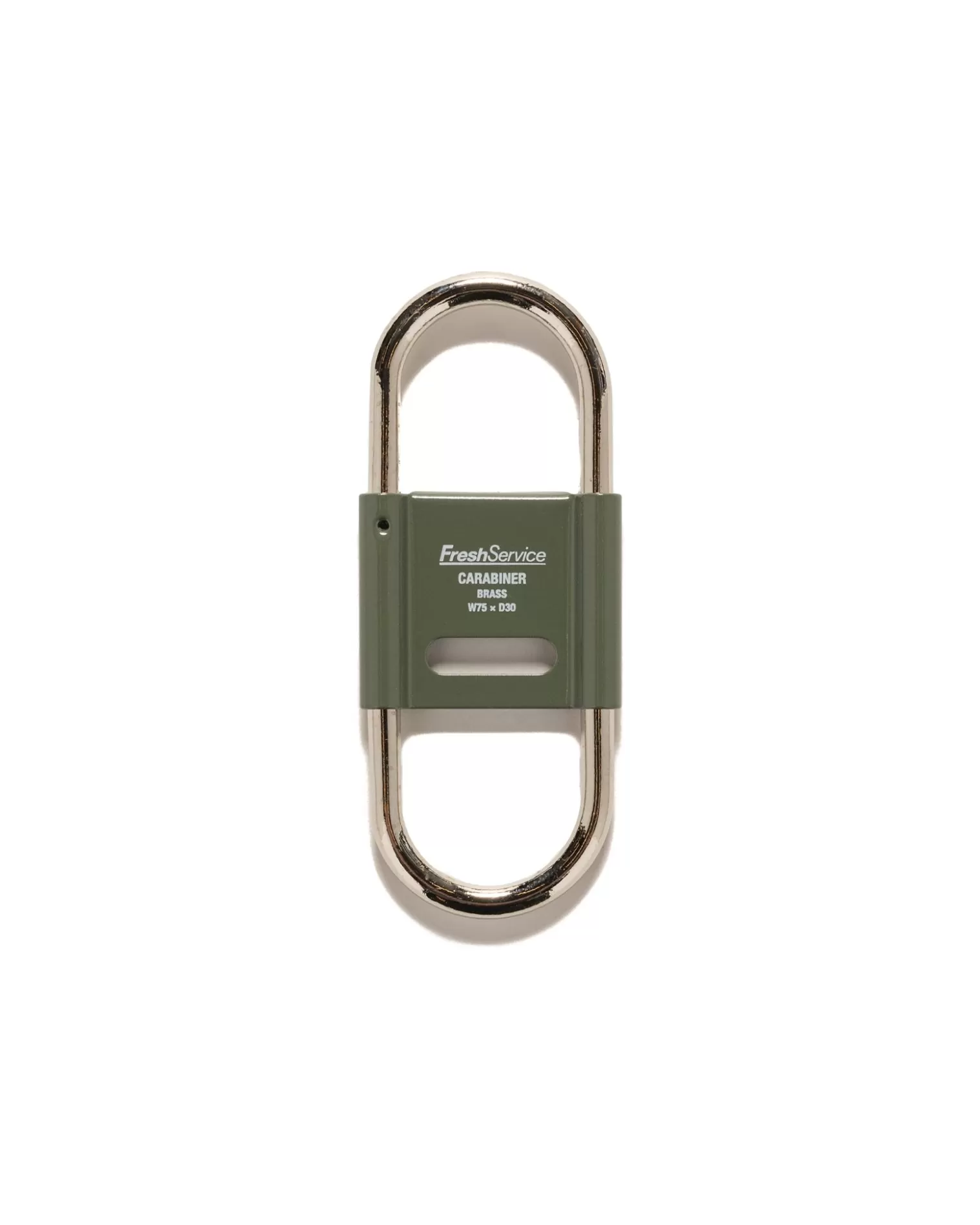 FreshService Carabiner Keyring Khaki Shop