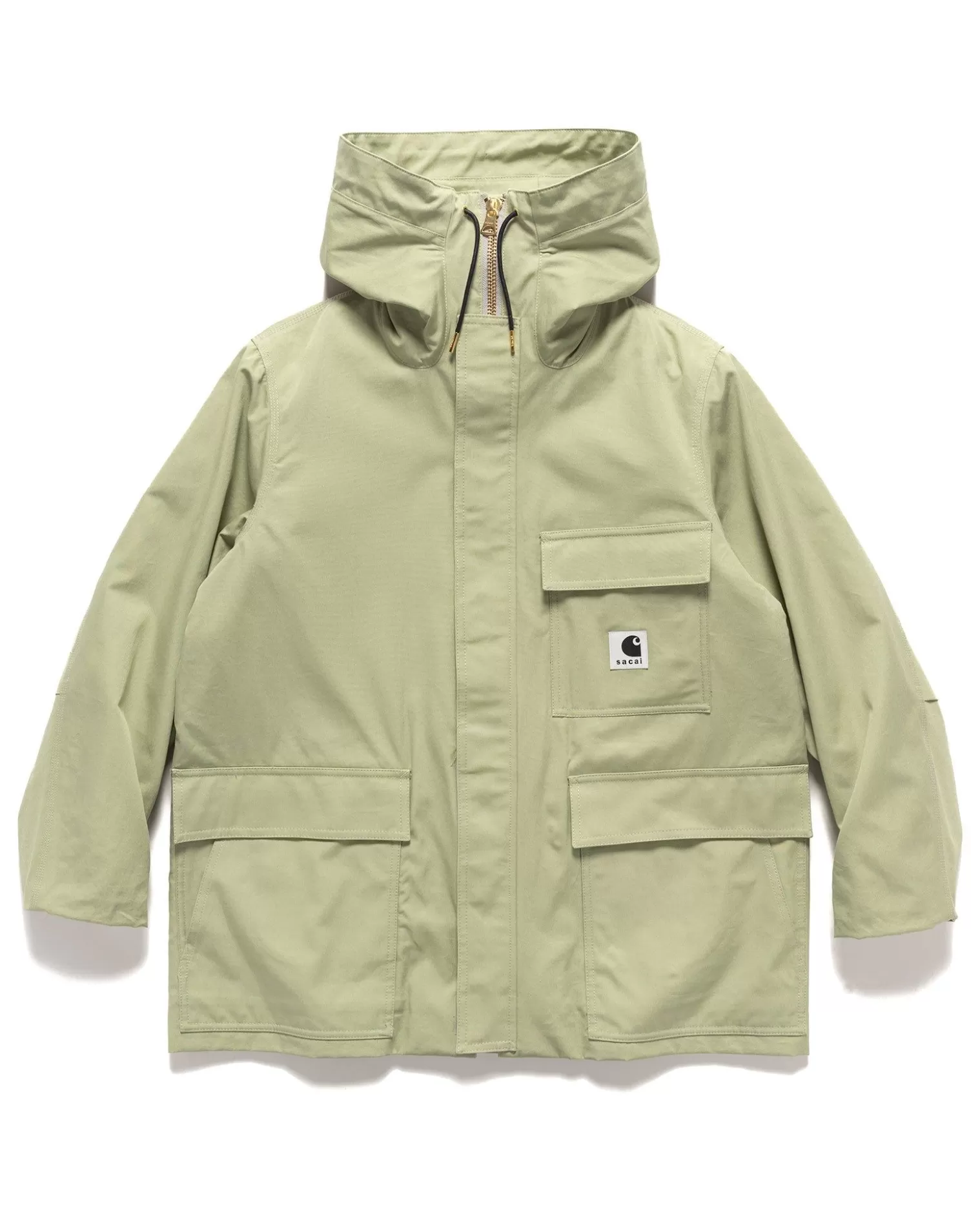 sacai Carhartt Wip Reversible Duck Coat Grey/Green Cheap