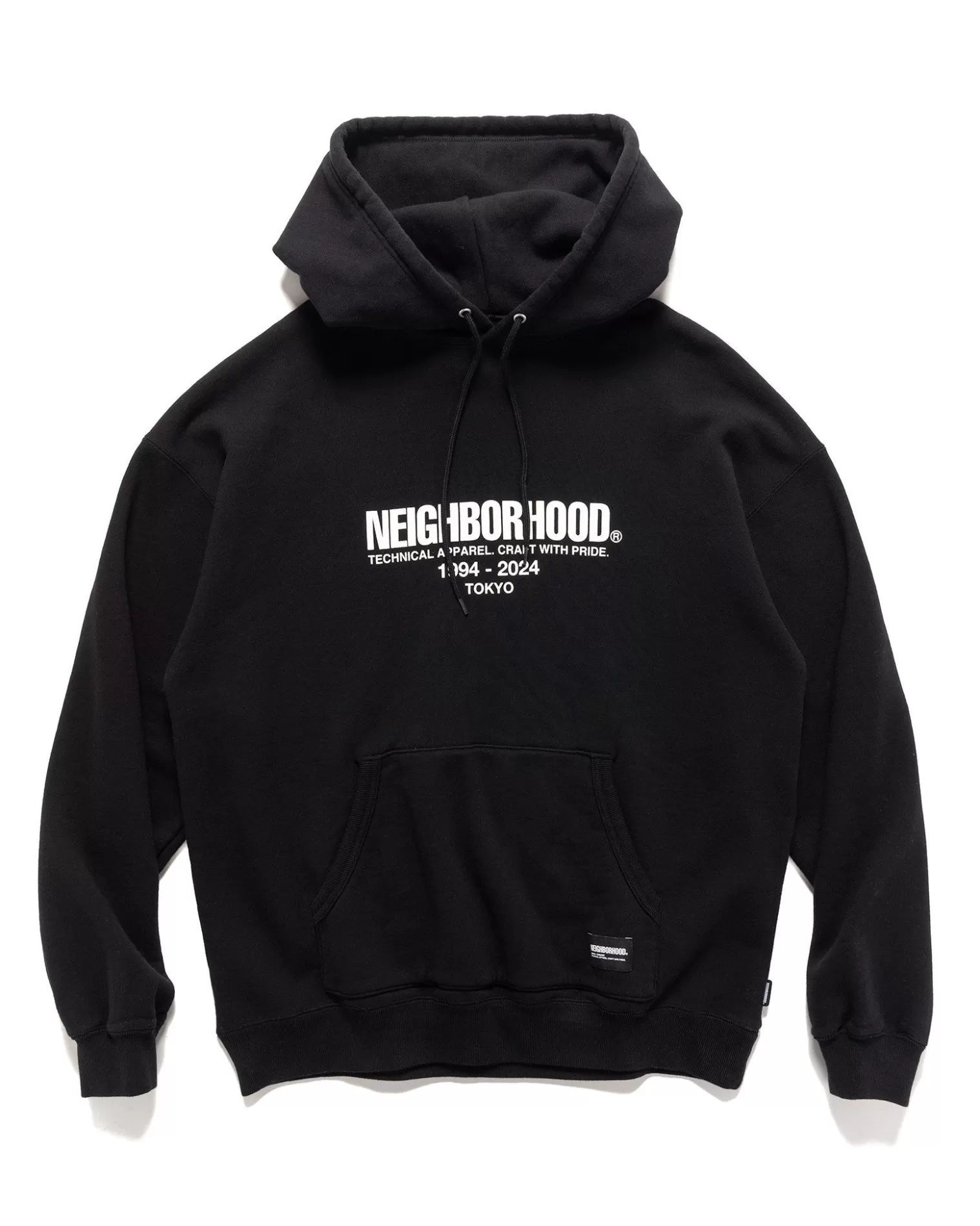 Neighborhood Classic Sweat Parka Ls Black Flash Sale