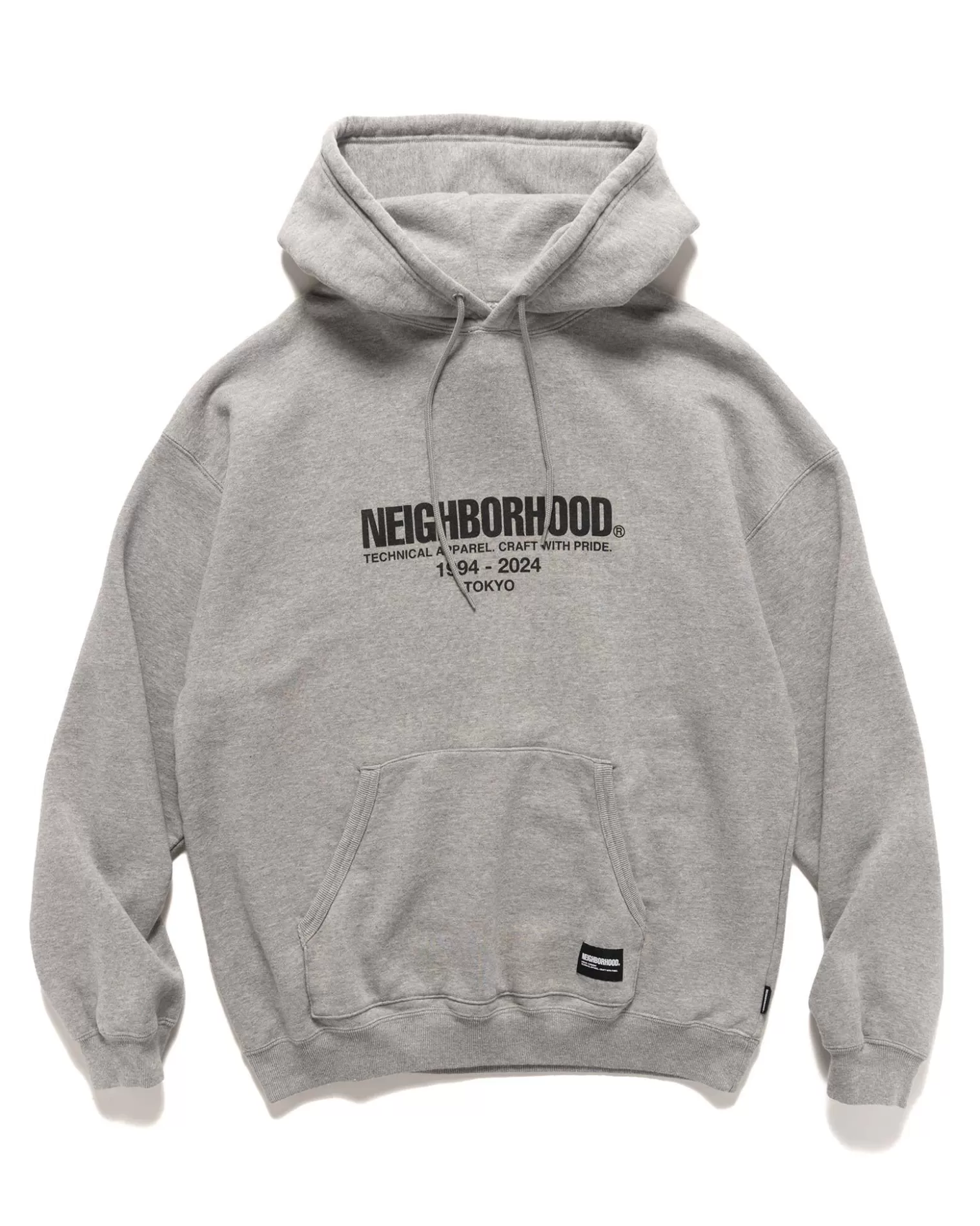 Neighborhood Classic Sweat Parka Ls Grey New