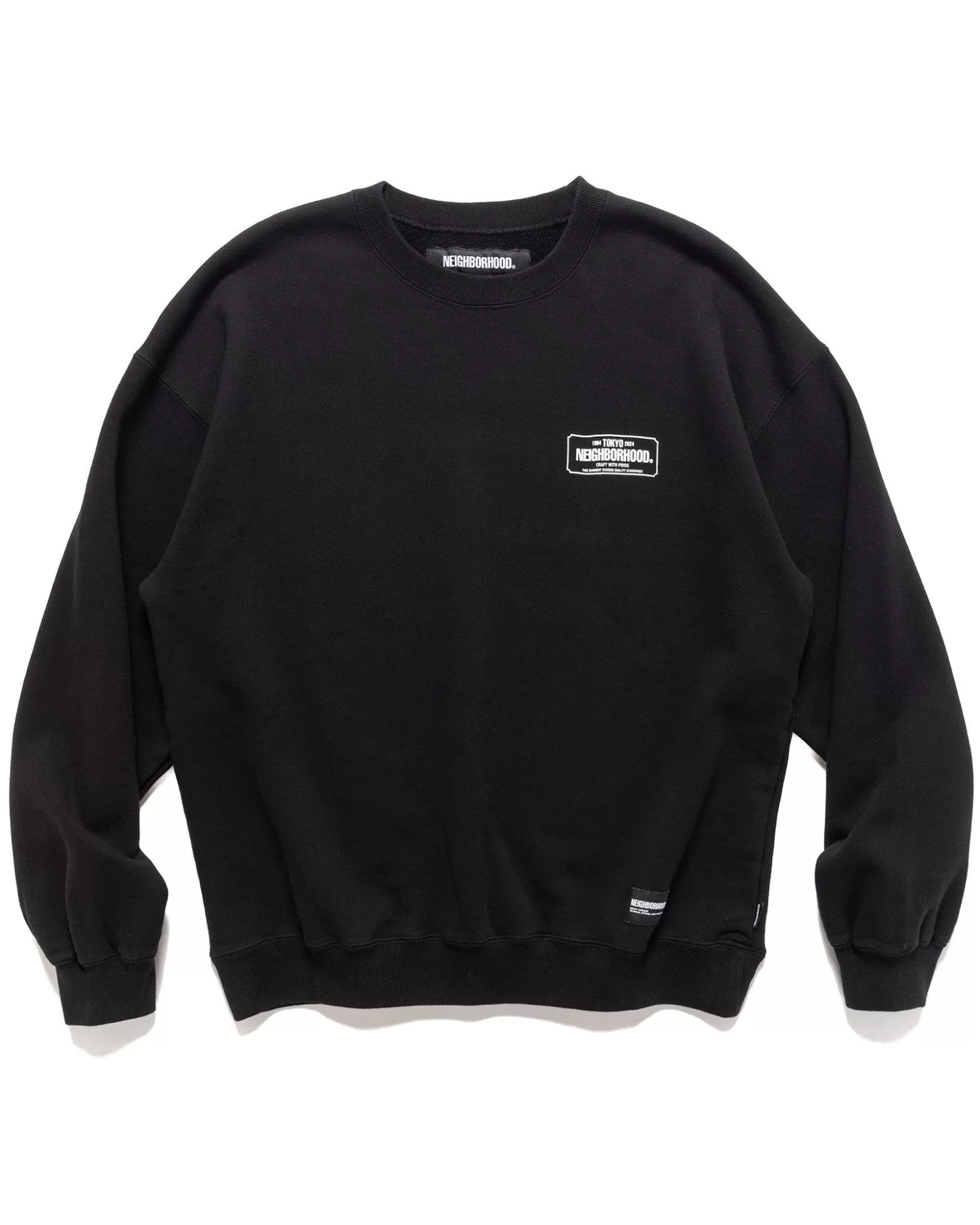 Neighborhood Classic Sweat Shirt Ls Black Shop