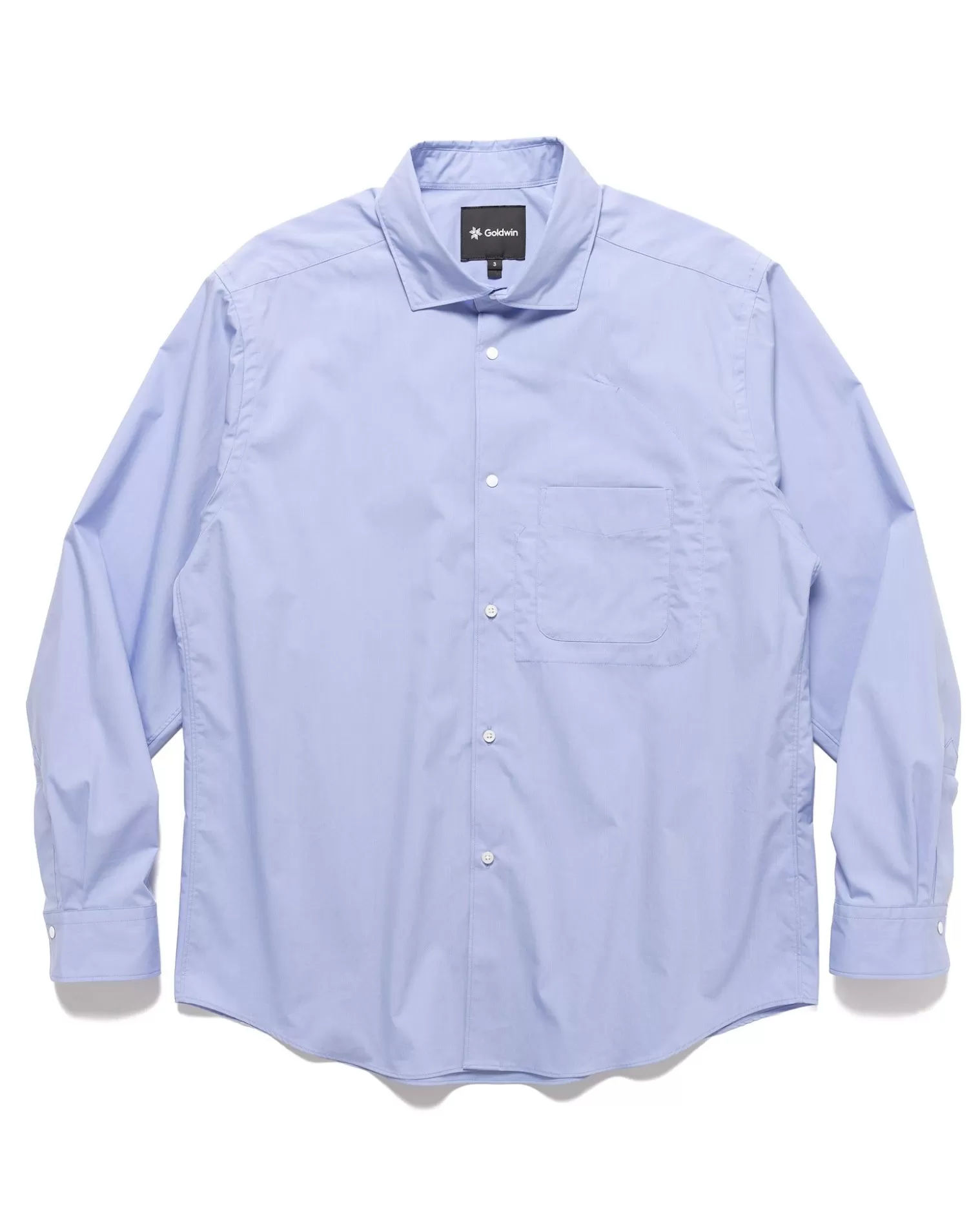 Goldwin Comfortable Shirt Saxe Hot