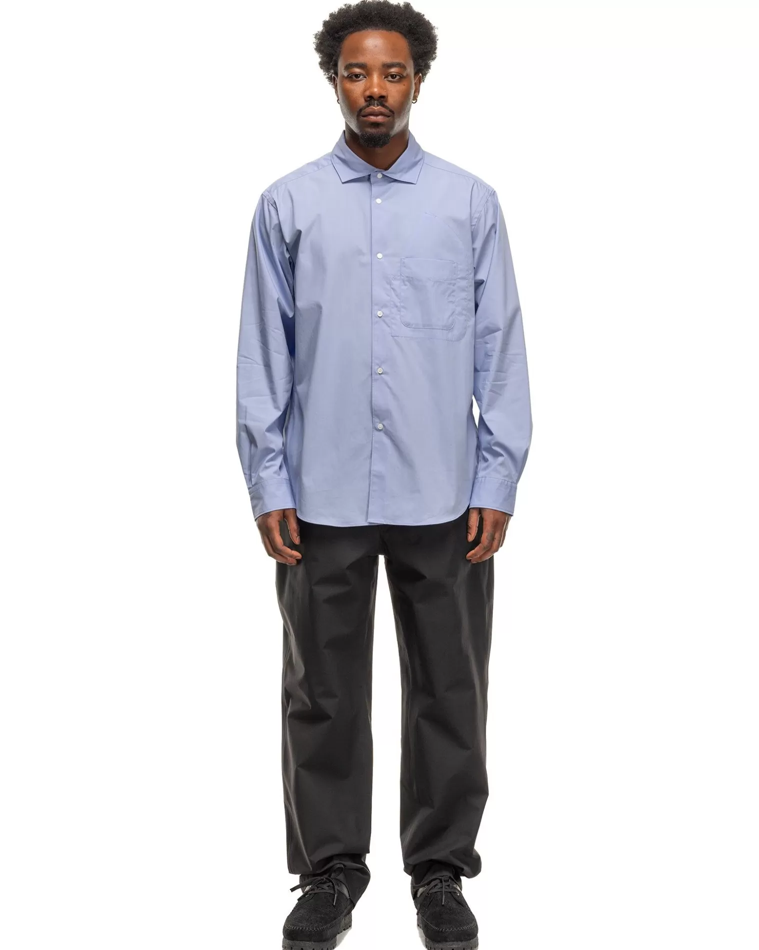 Goldwin Comfortable Shirt Saxe Hot