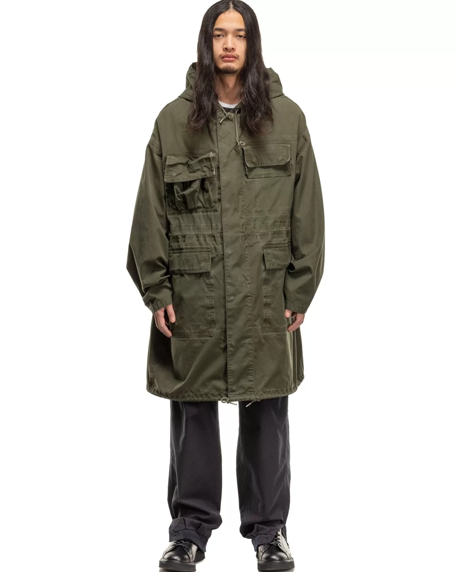 visvim Copleston Field Parka 3L Dmgd Olive Fashion