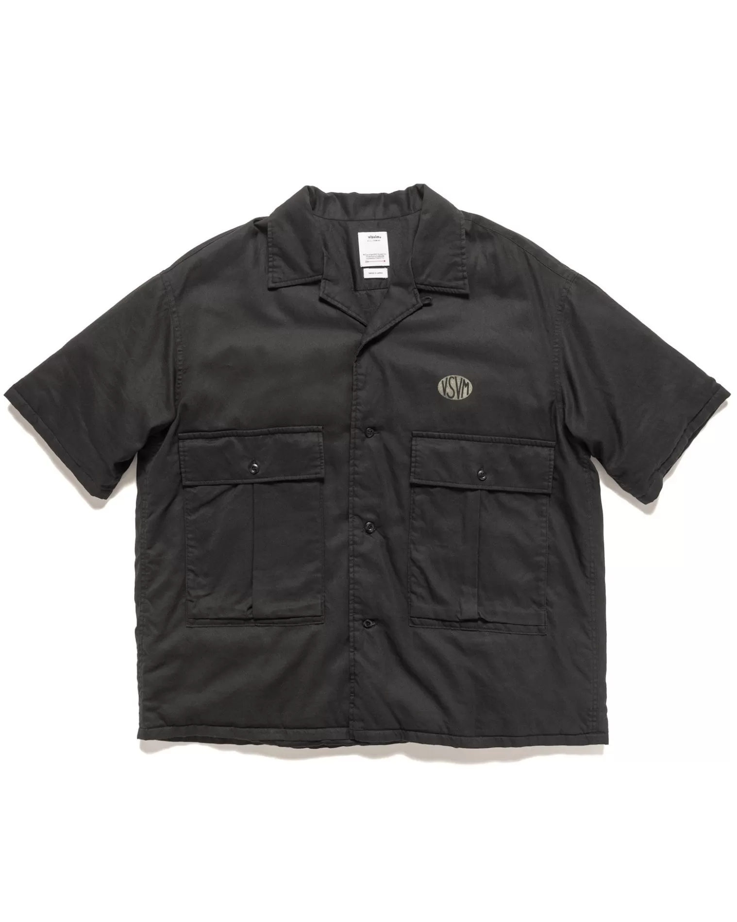 visvim Cornet Down Shirt S/S Black New