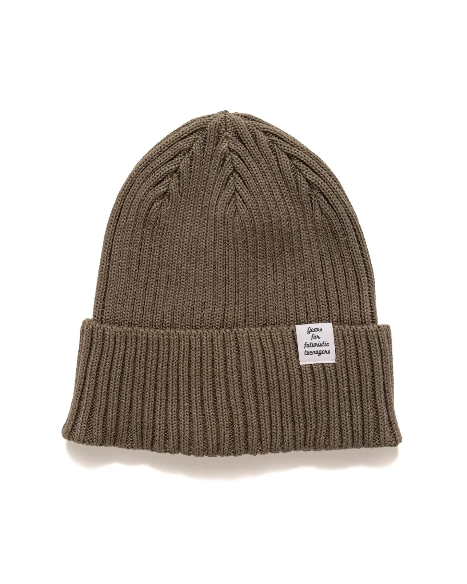 Human Made Cotton Rib Beanie Olive Drab Best Sale