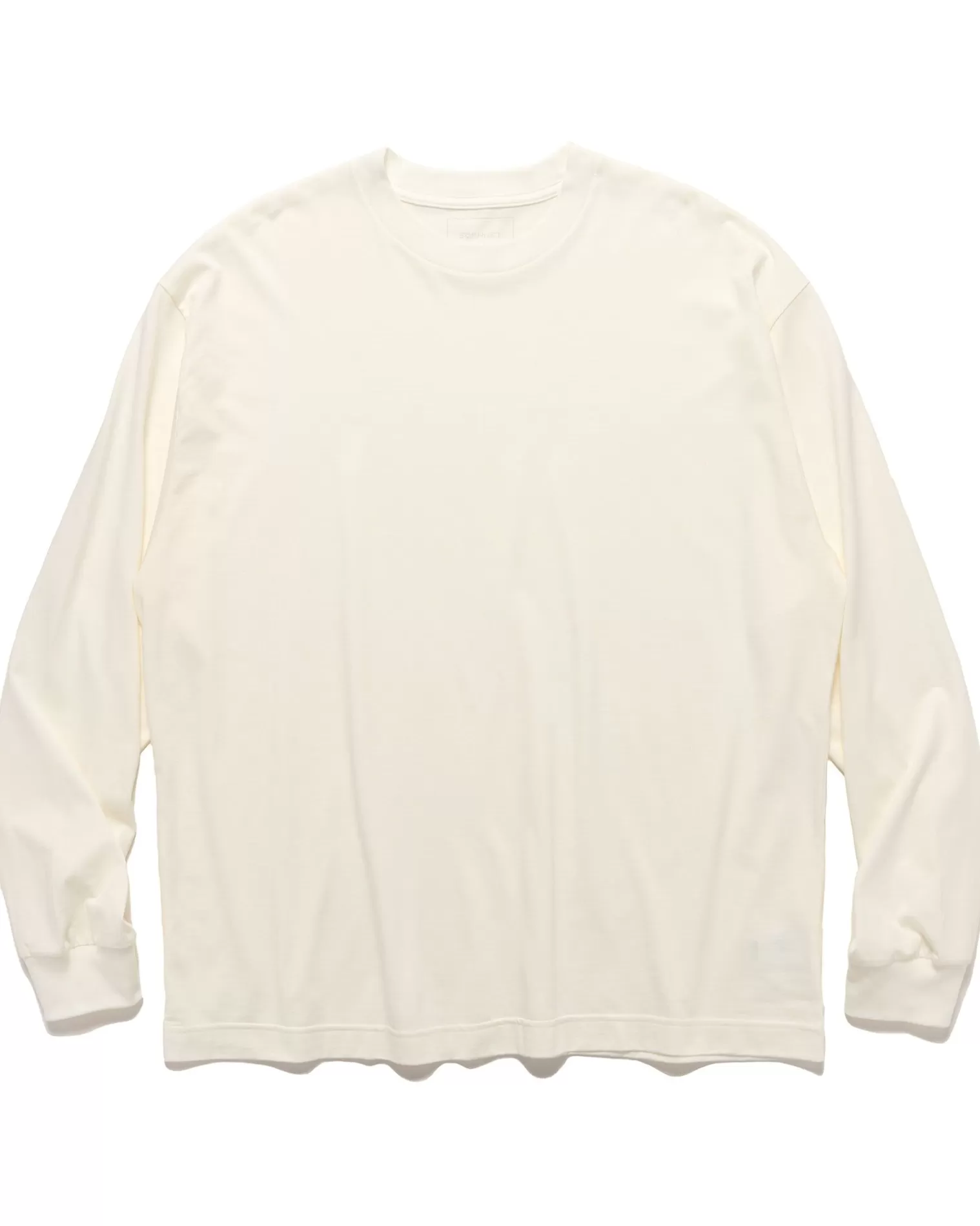 Sophnet. Cotton Silk L/S Baggy Tee White Best Sale