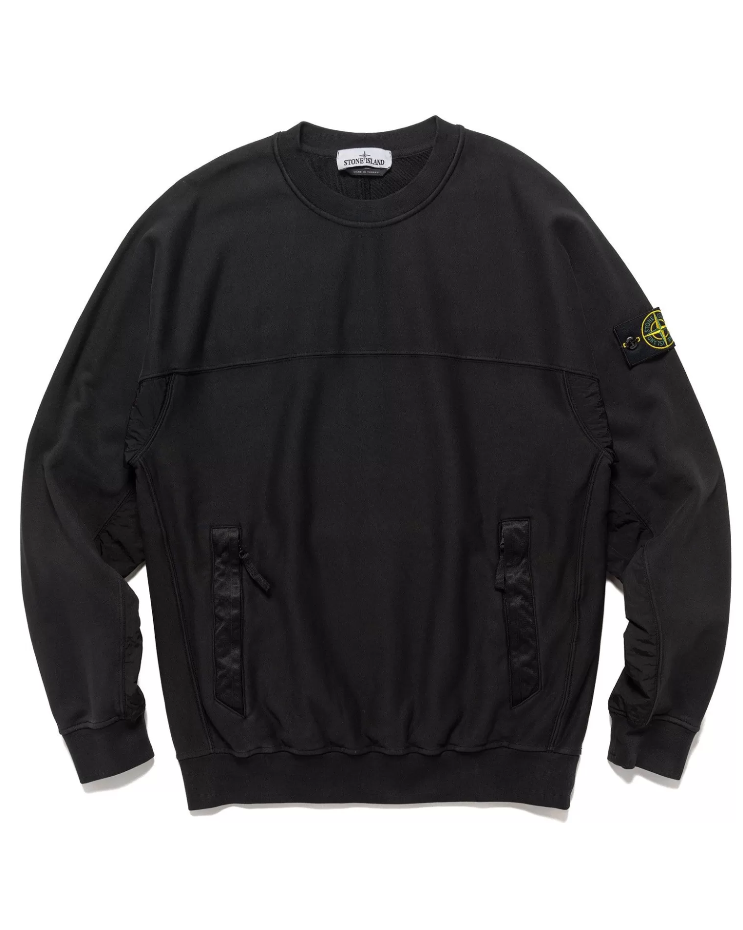 Stone Island Crewneck Sweatshirt #03 Black Clearance