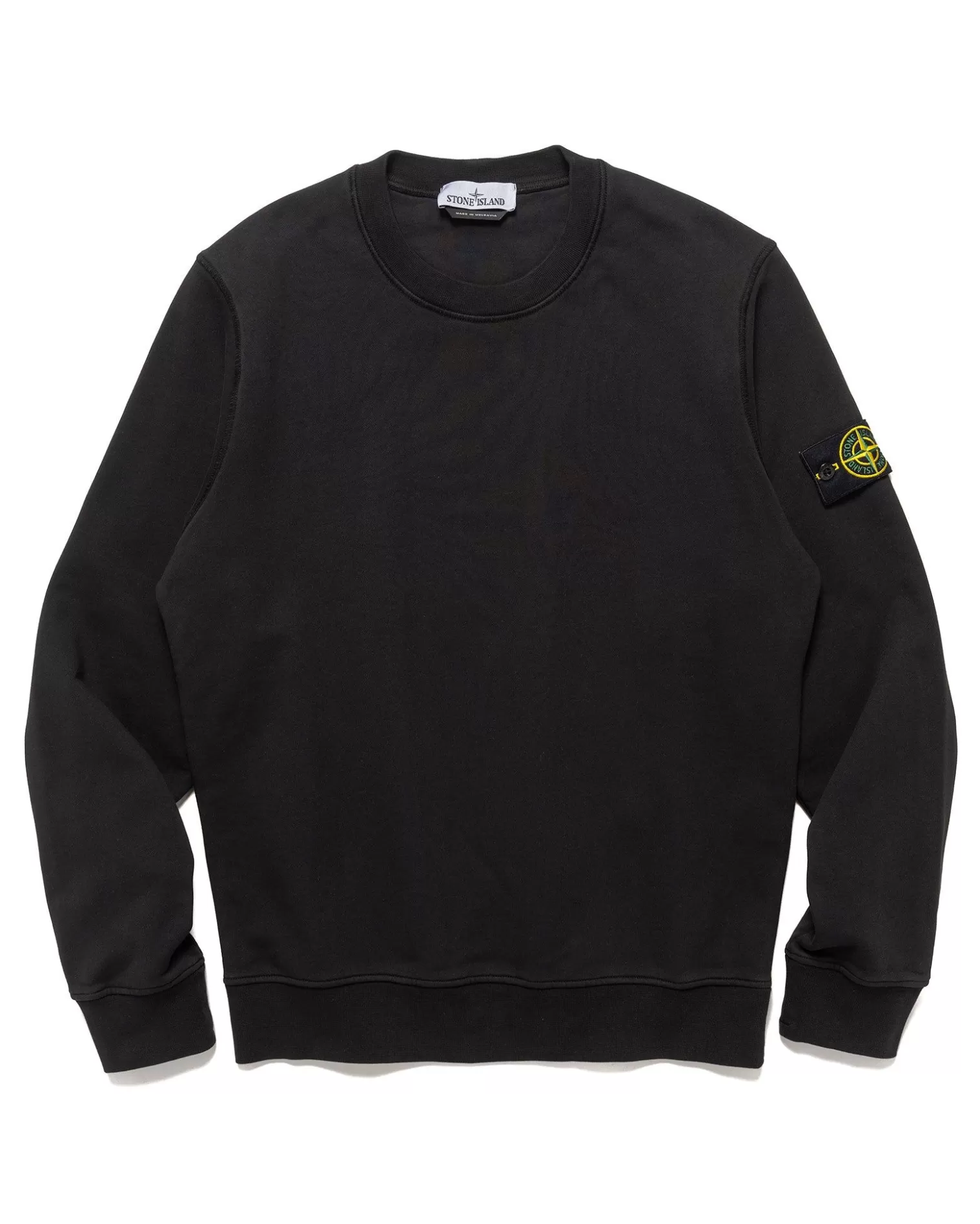 Stone Island Crewneck Sweatshirt #02 Black Fashion