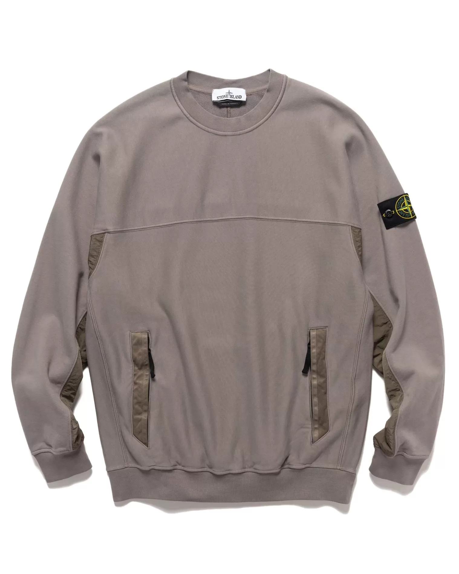 Stone Island Crewneck Sweatshirt #03 Dove Grey Discount