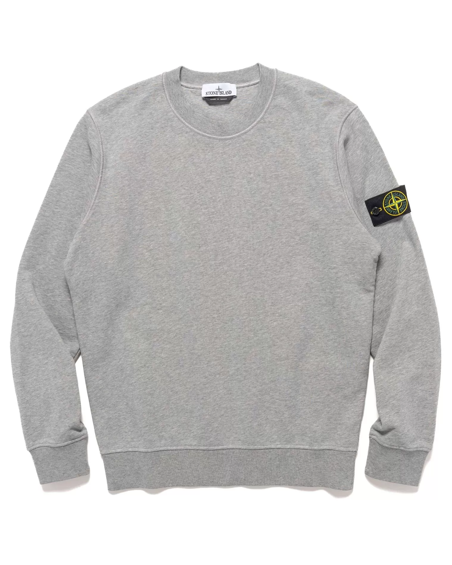 Stone Island Crewneck Sweatshirt #02 Melange Grey Sale