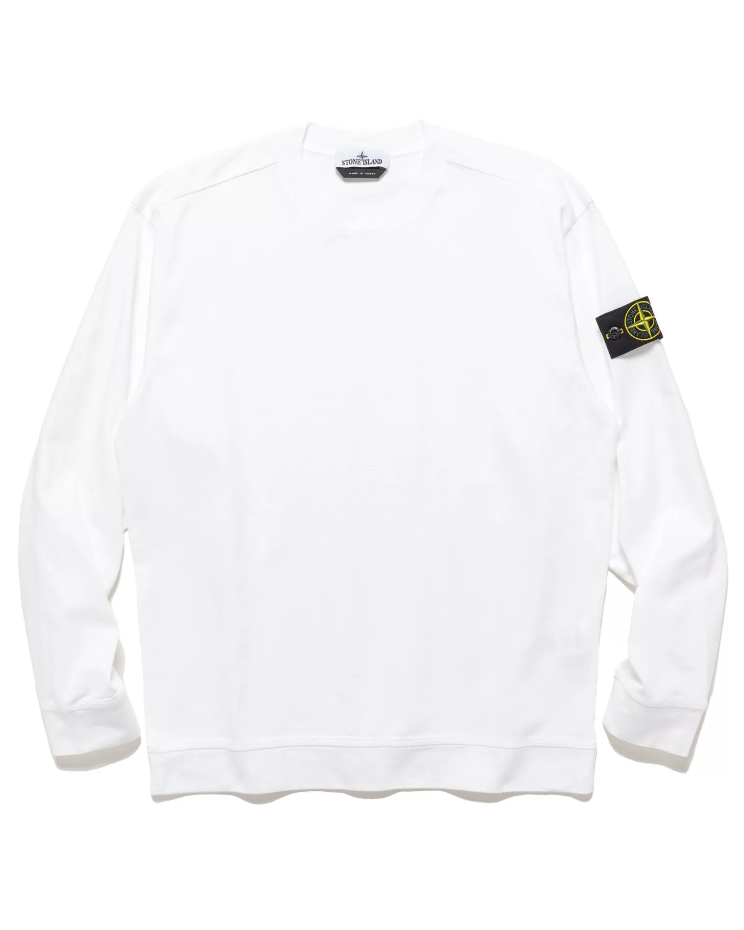 Stone Island Crewneck Sweatshirt #01 White Sale