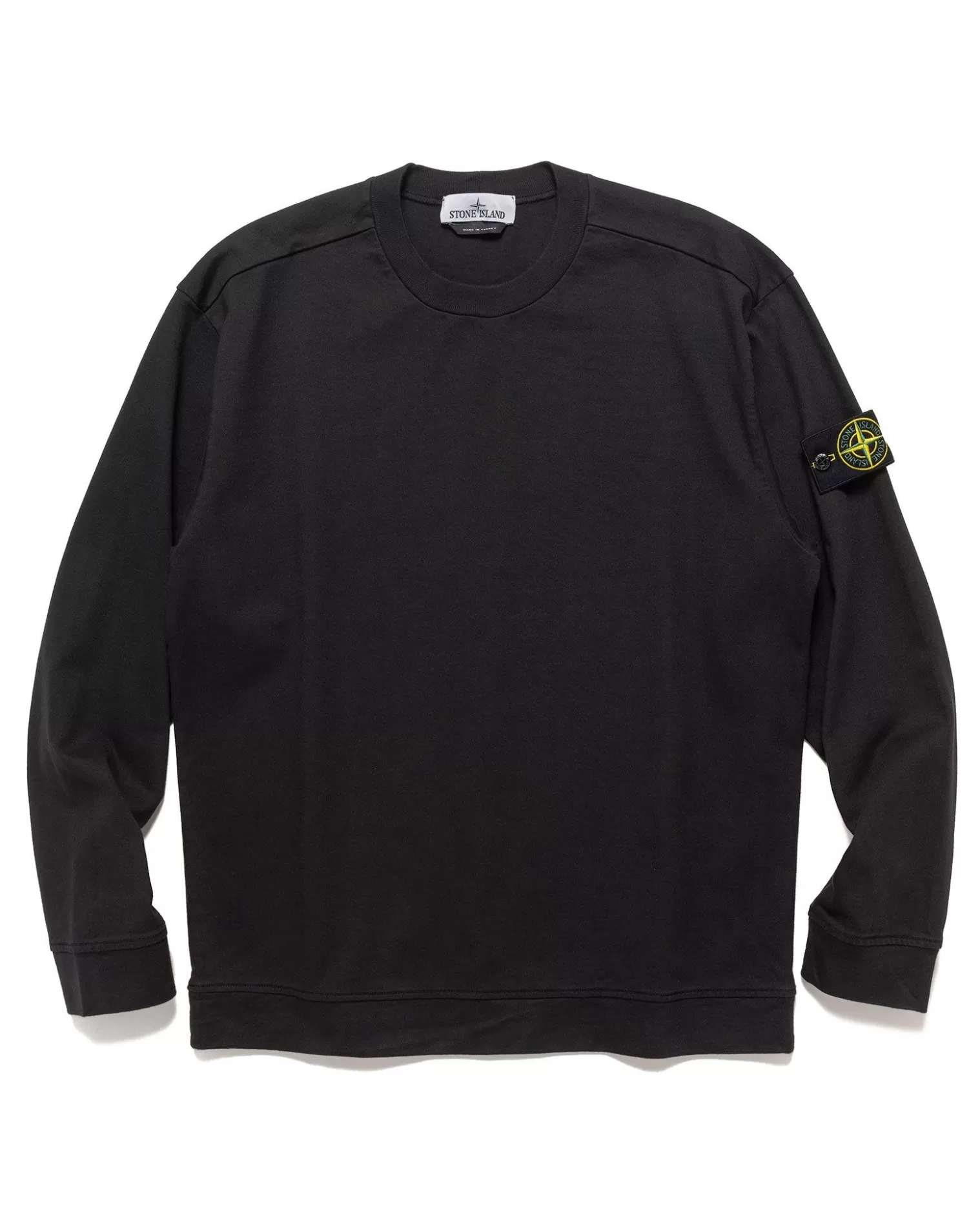 Stone Island Crewneck Sweatshirt Black #01 Best Sale