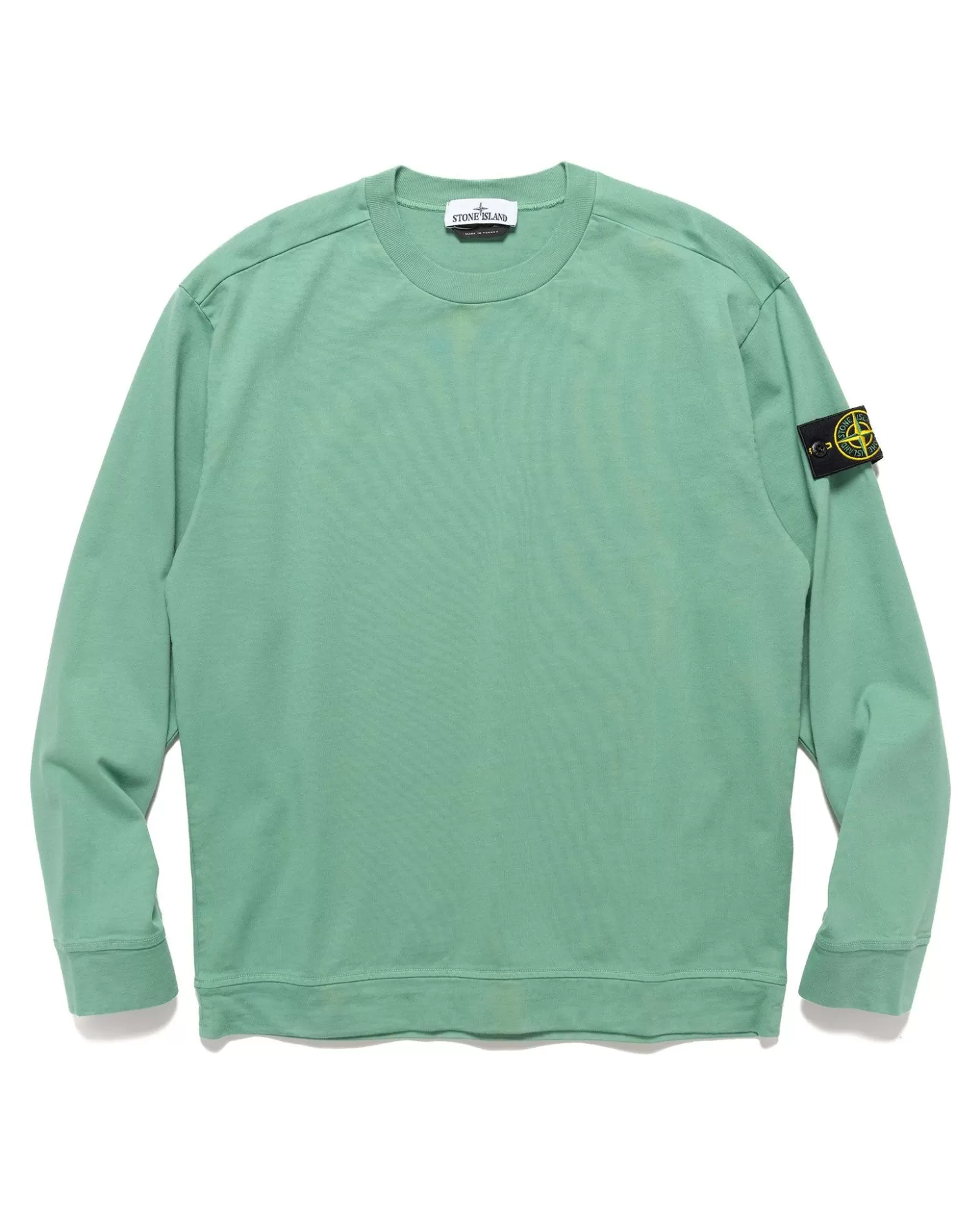 Stone Island Crewneck Sweatshirt Light Green #01 Shop