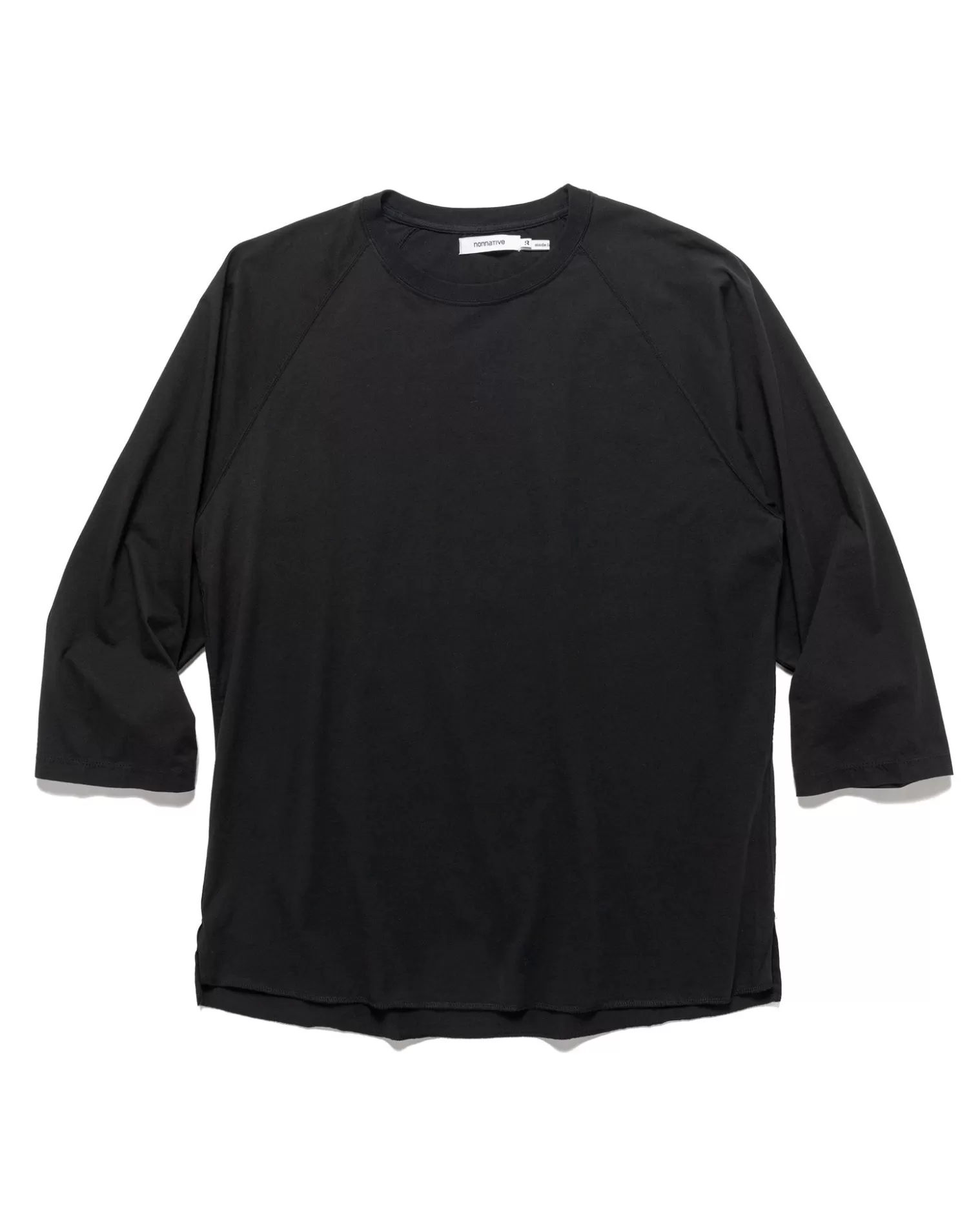 nonnative Dweller Q/S Tee Cotton Jersey Black New