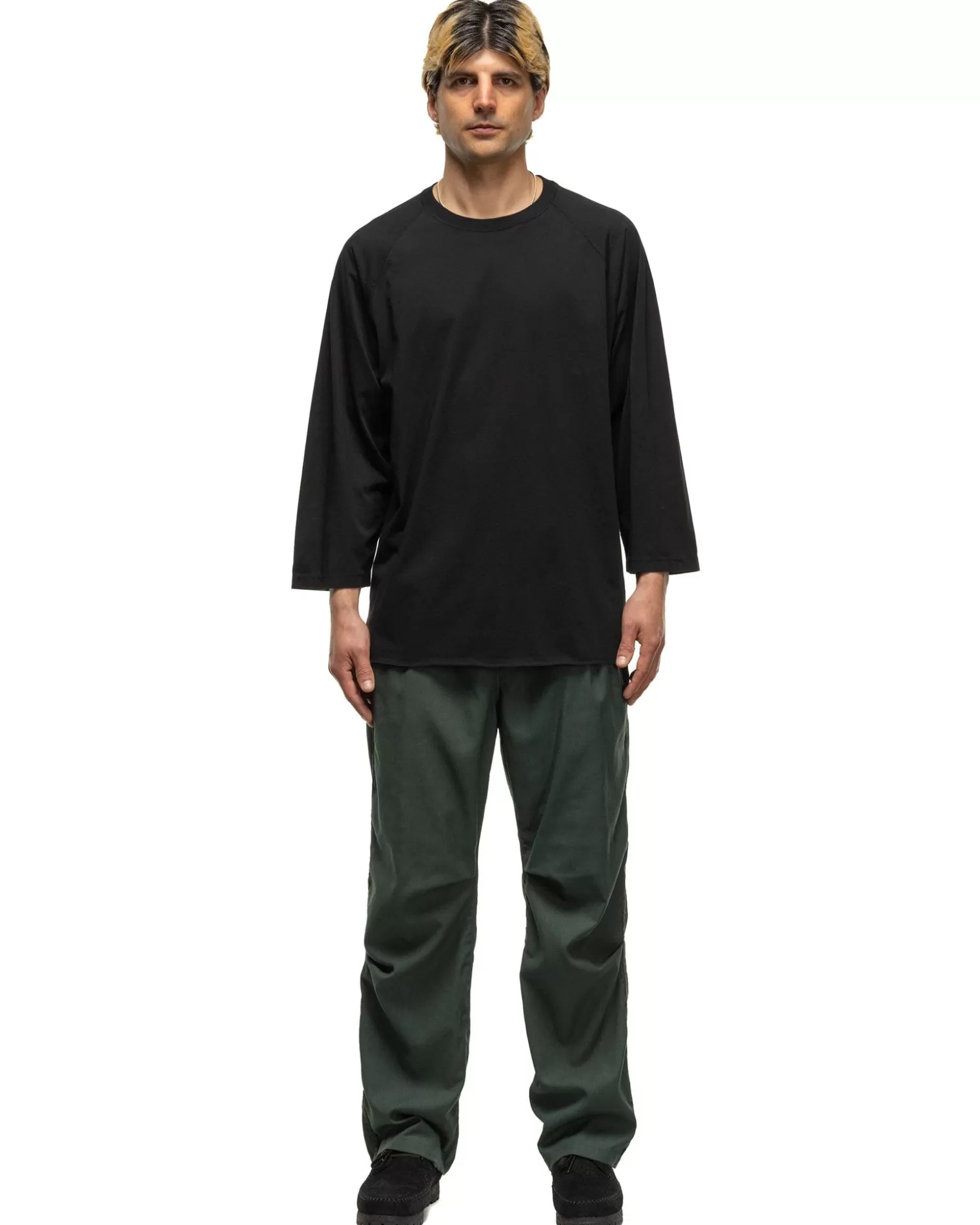 nonnative Dweller Q/S Tee Cotton Jersey Black New