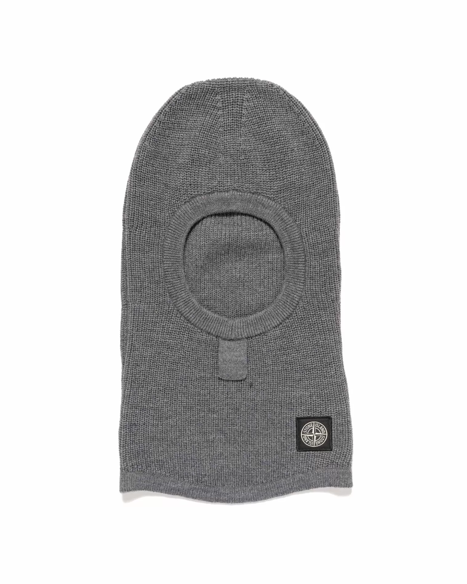 Stone Island English Coast Wool Balaclava Melange Dark Grey Sale