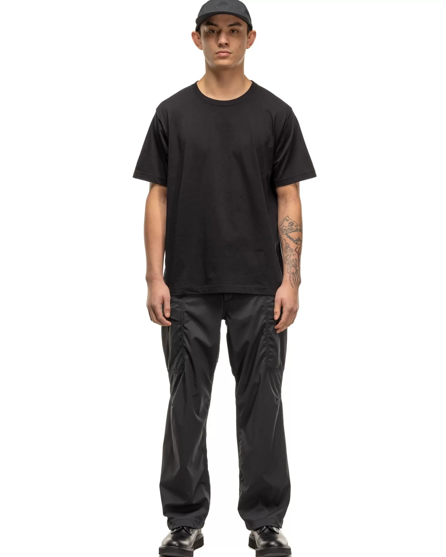 HAVEN Excel Relaxed Fit T-Shirt S/S-Siro Cotton Jersey Black Fashion