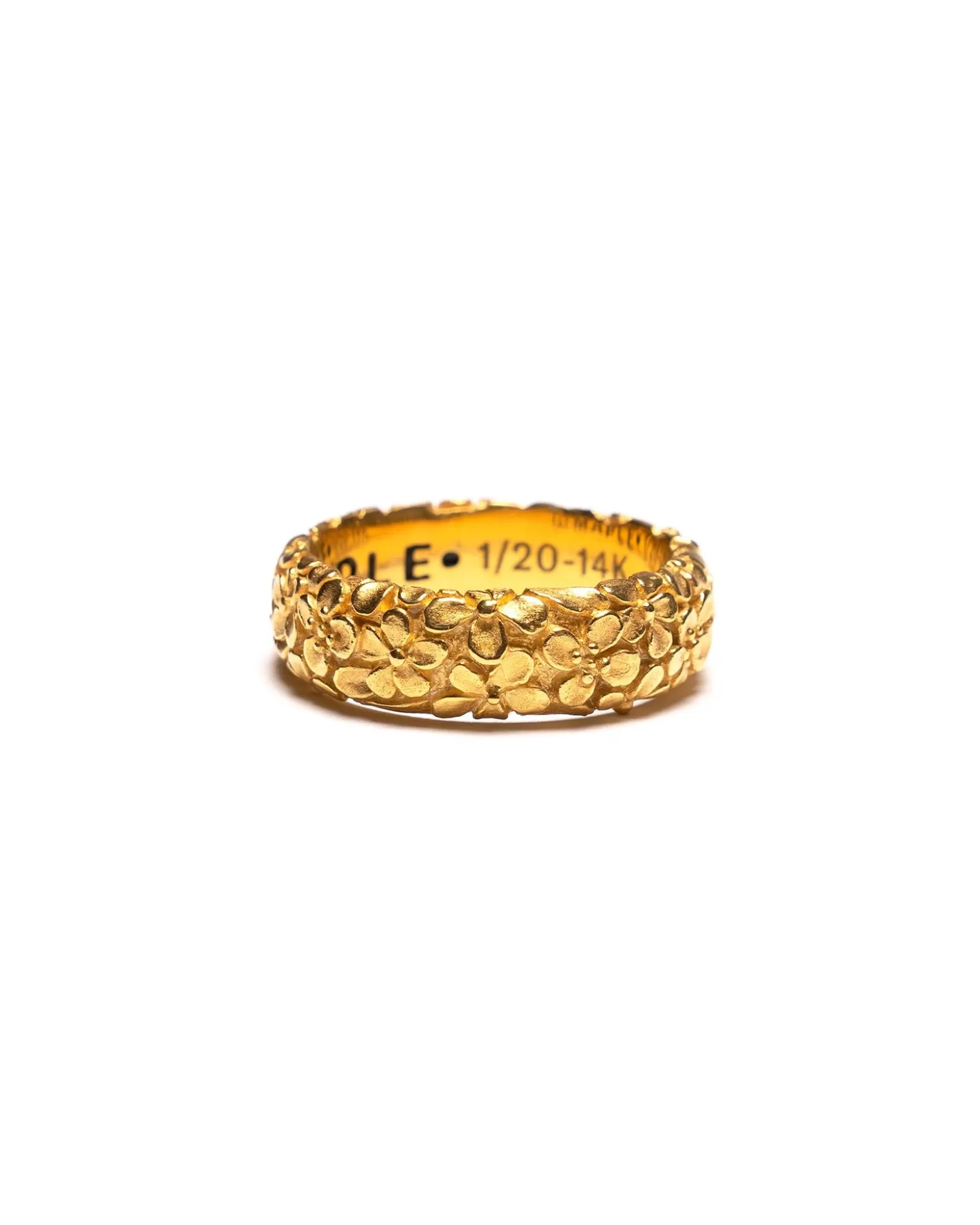 MAPLE Floral Band 14K Gold Plated Cheap