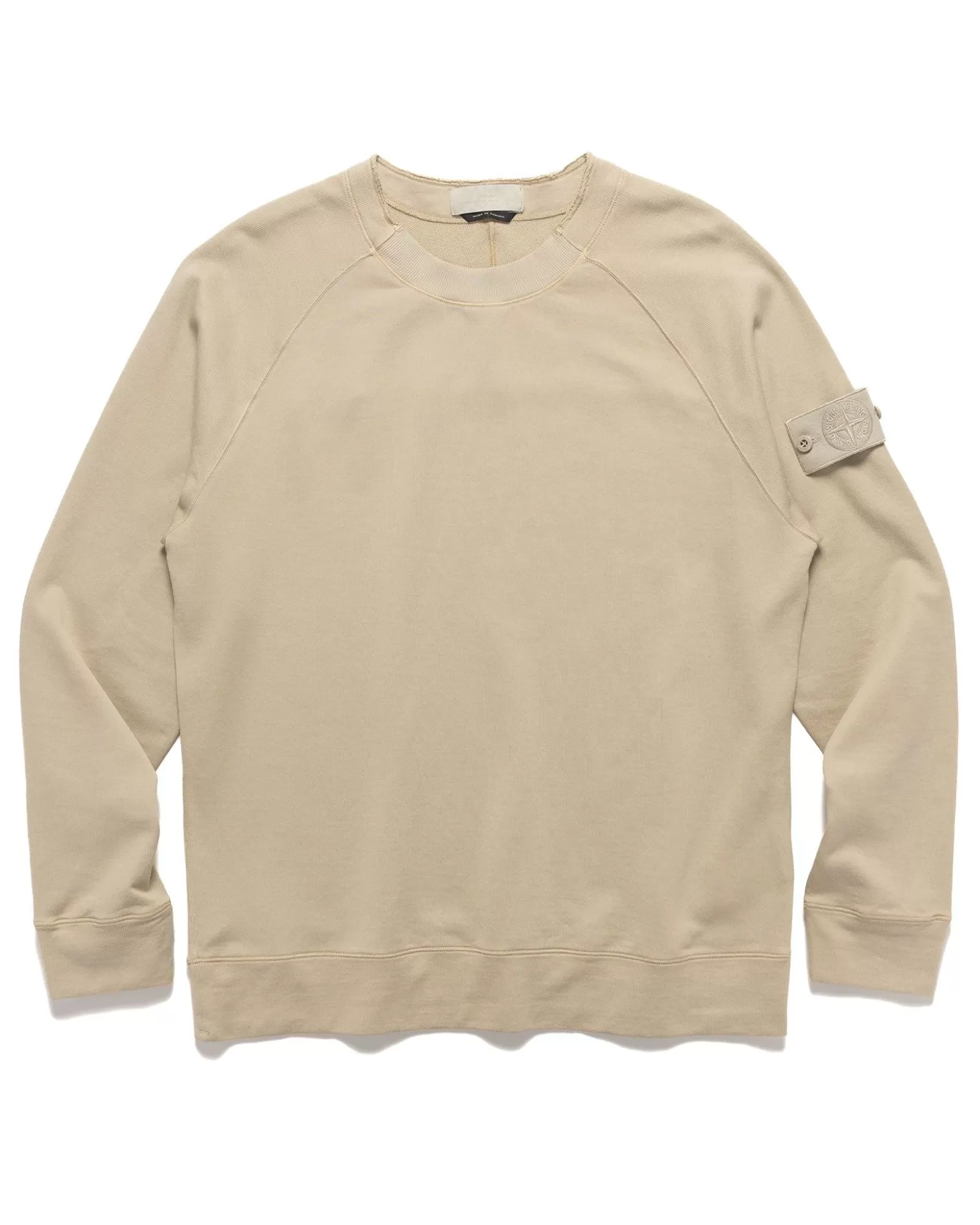 Stone Island Ghost Piece Crewneck Sweatshirt Beige Online