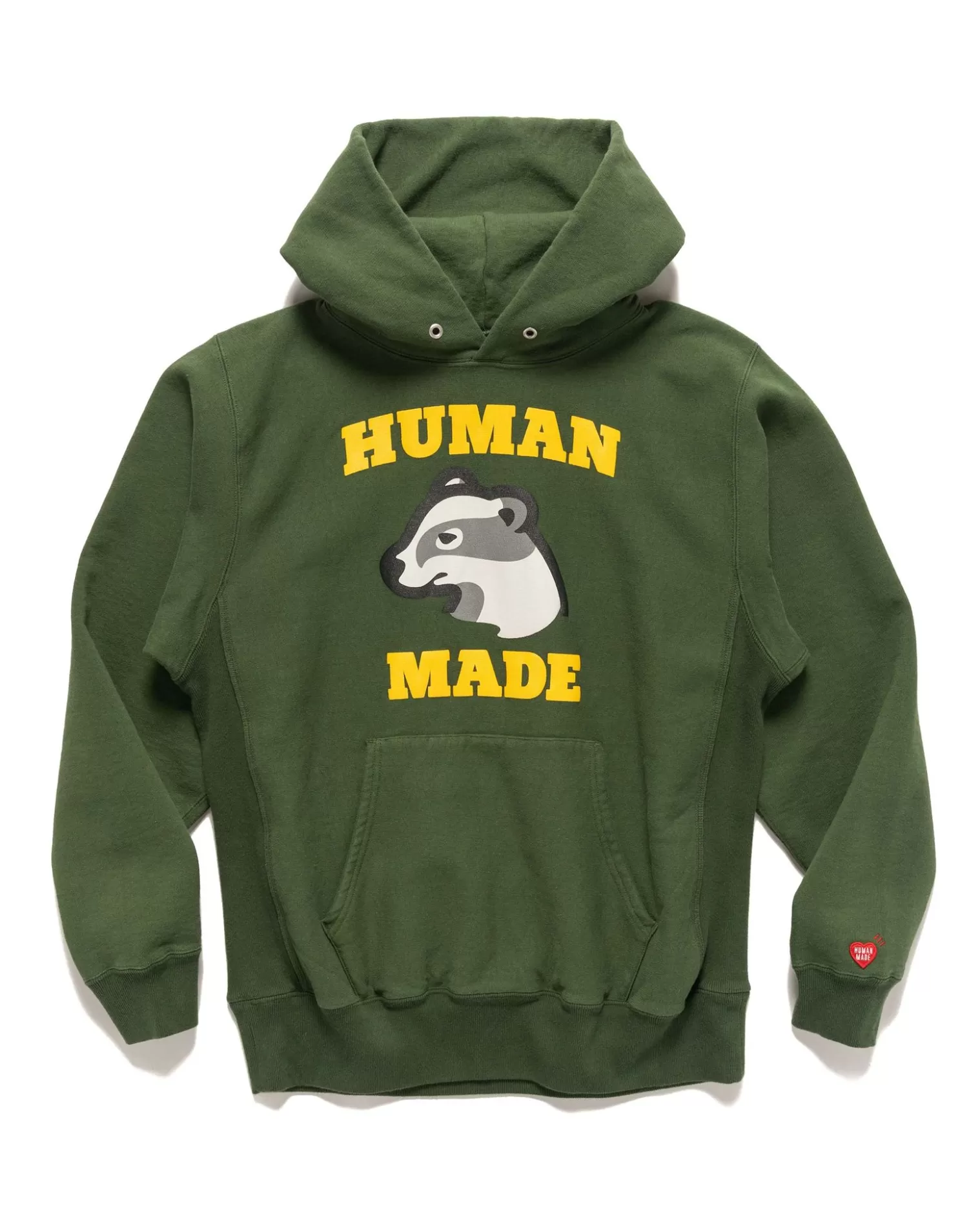 Human Made Heavy Weight Hoodie #1 Green Clearance