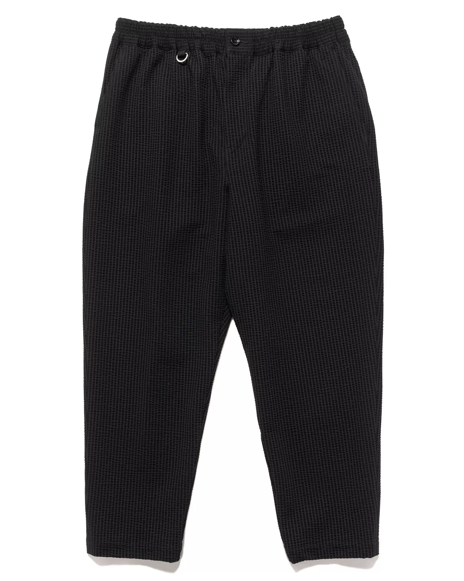 Sophnet. High Gauge Wave Stripe Cropped Tapered Easy Pants Black Best Sale