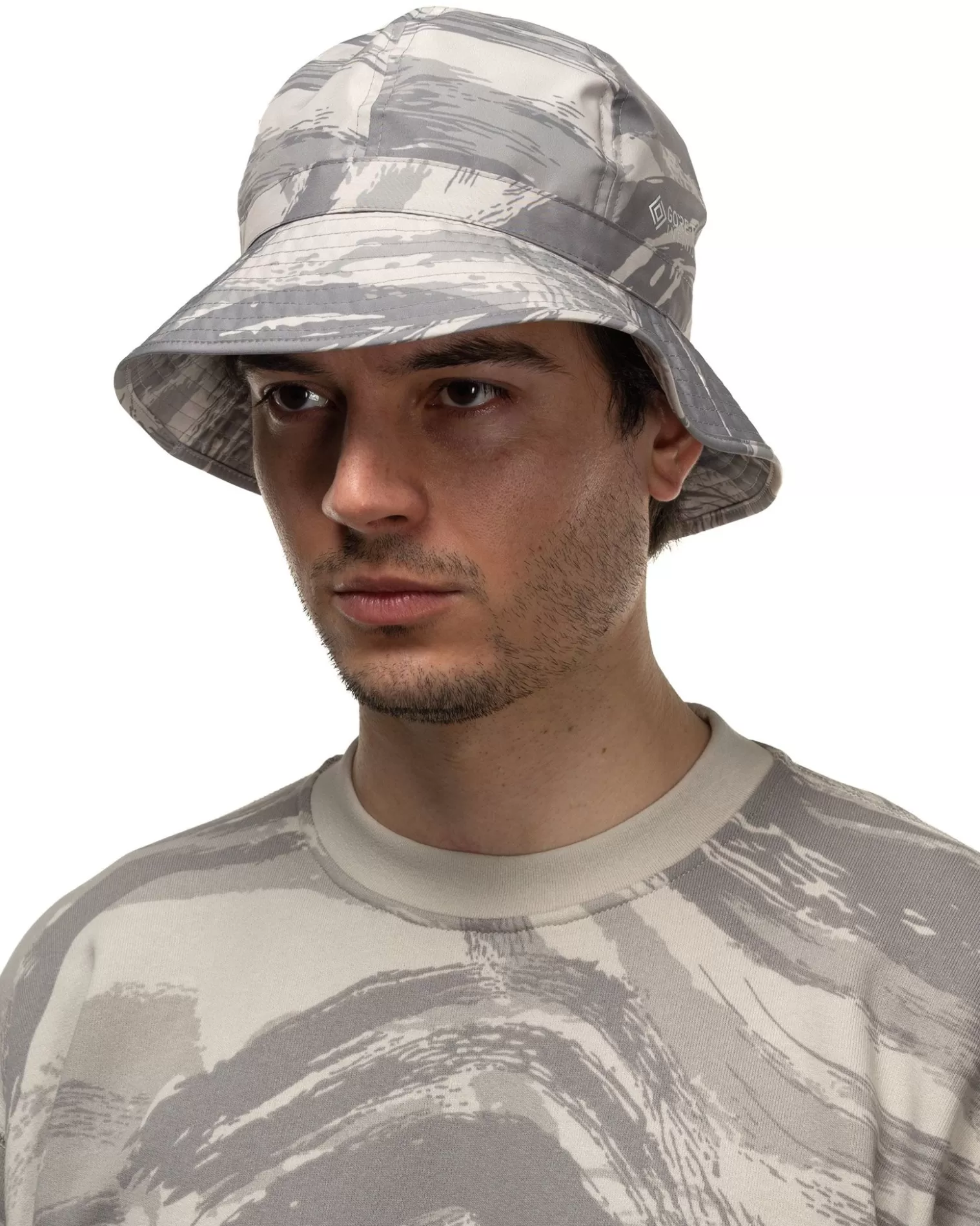 Moncler Genius Hyke Bucket Hat White Outlet