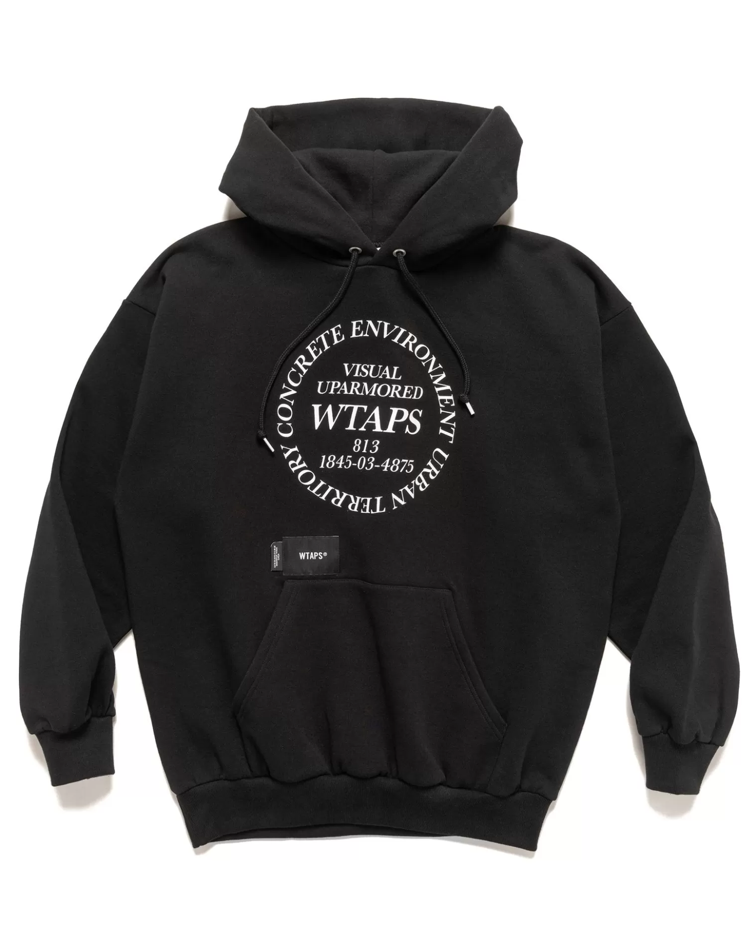 WTAPS Ingredients/Hoody/Cotton Black Discount