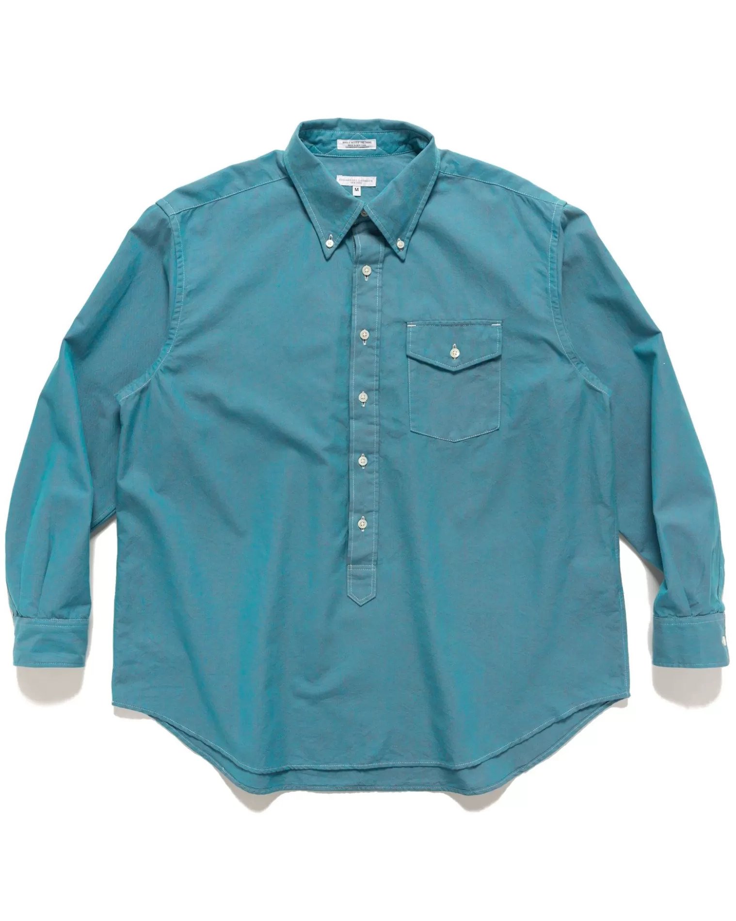 Engineered Garments Ivy Bd Shirt Cotton Iridescent Jade Store