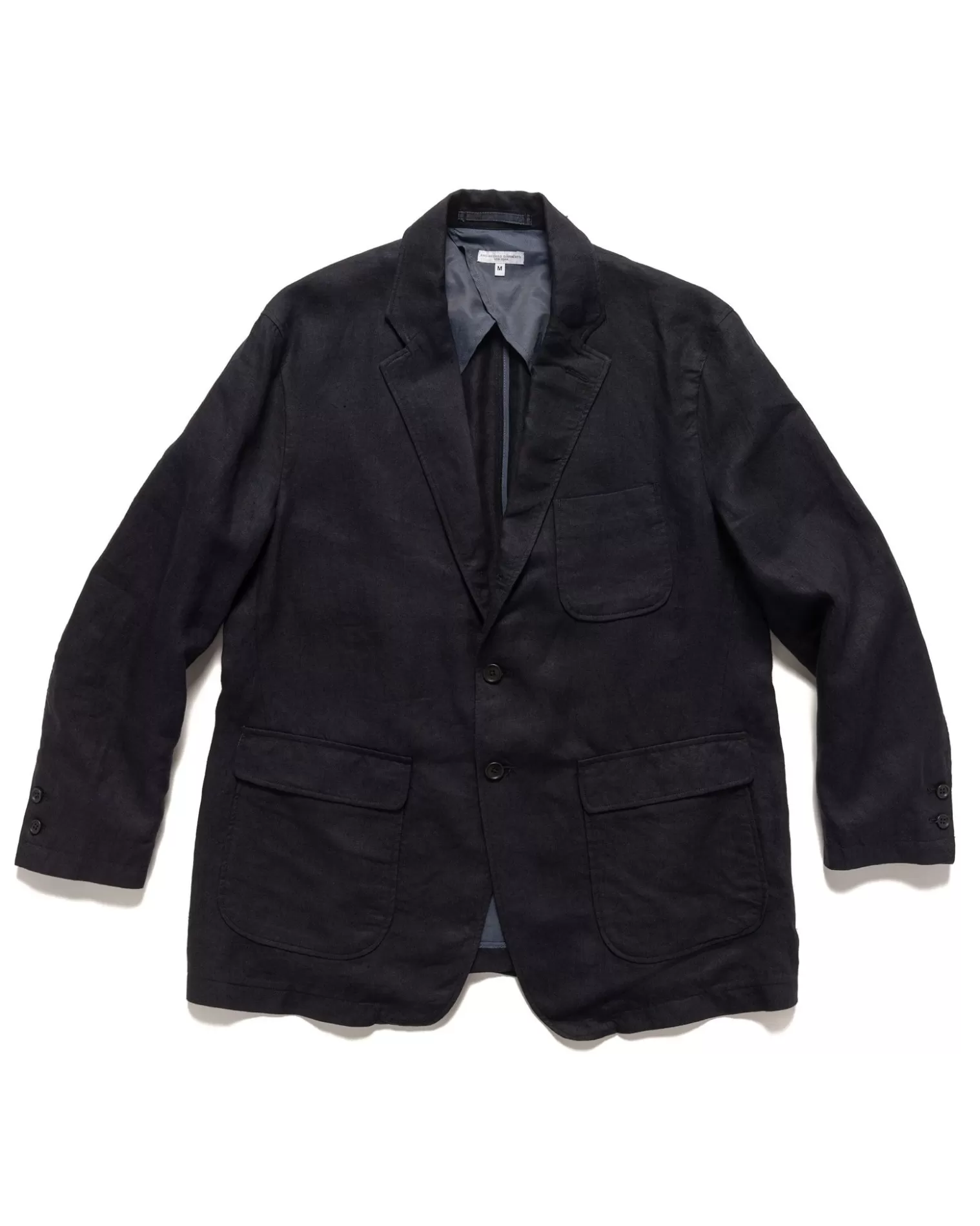 Engineered Garments Ivy Blazer Linen Twill Navy Best