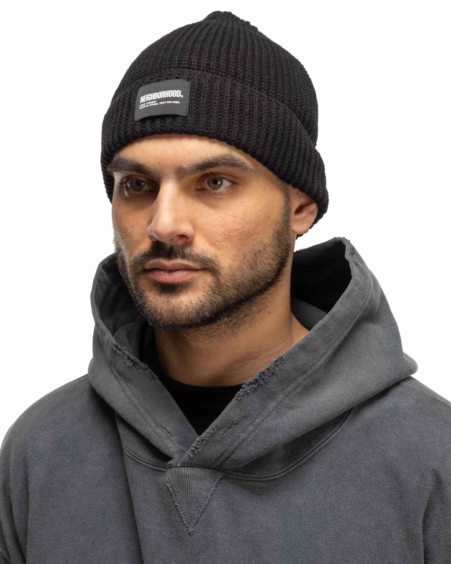 Neighborhood Jp Beanie Black Best