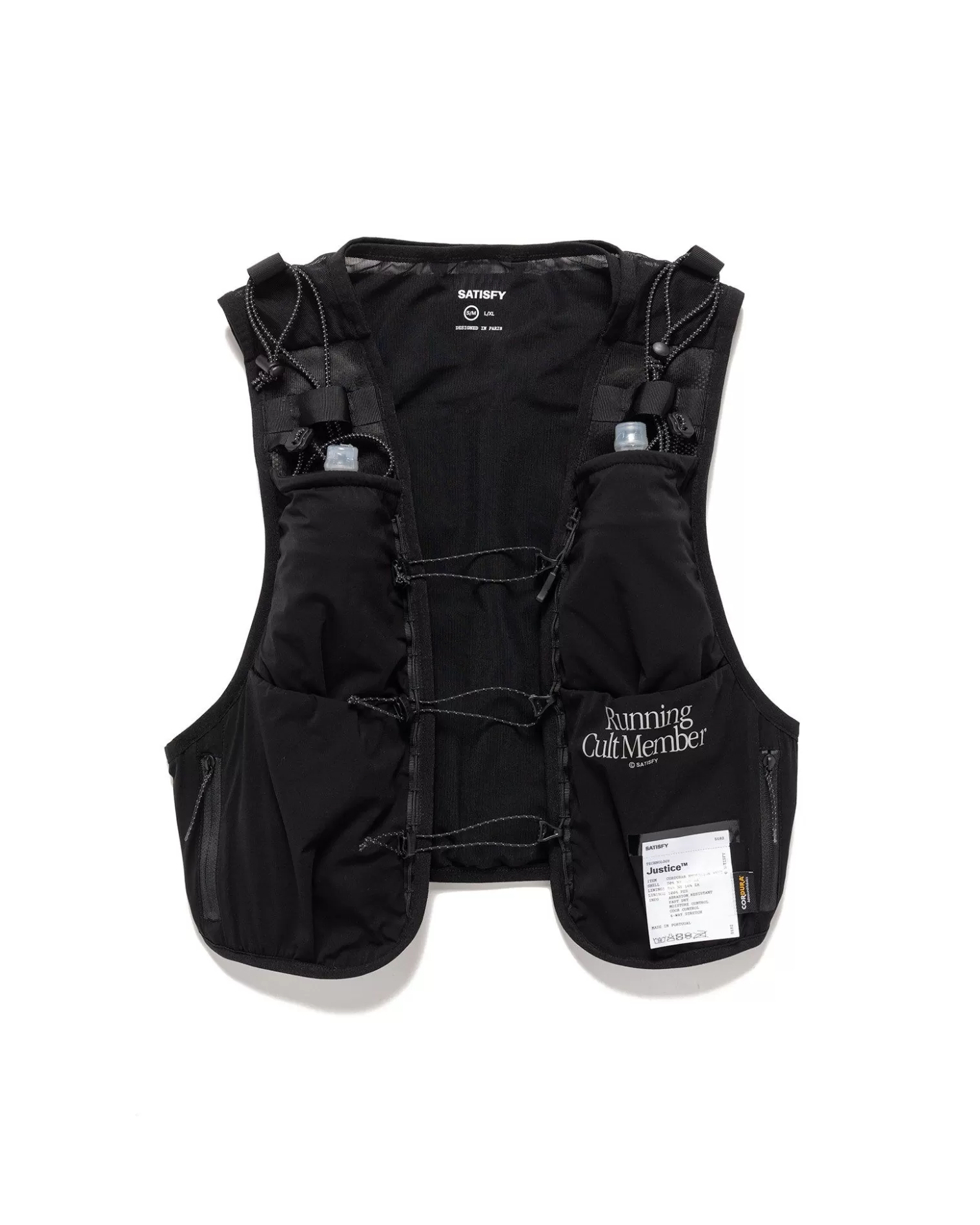 Satisfy Justice Cordura® Hydration Vest 5L Black Shop