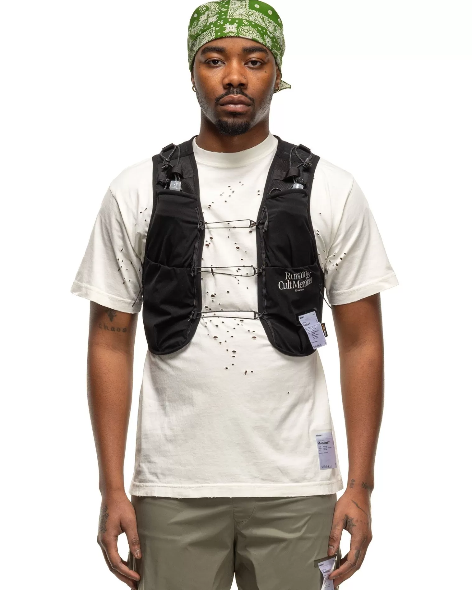 Satisfy Justice Cordura® Hydration Vest 5L Black Shop