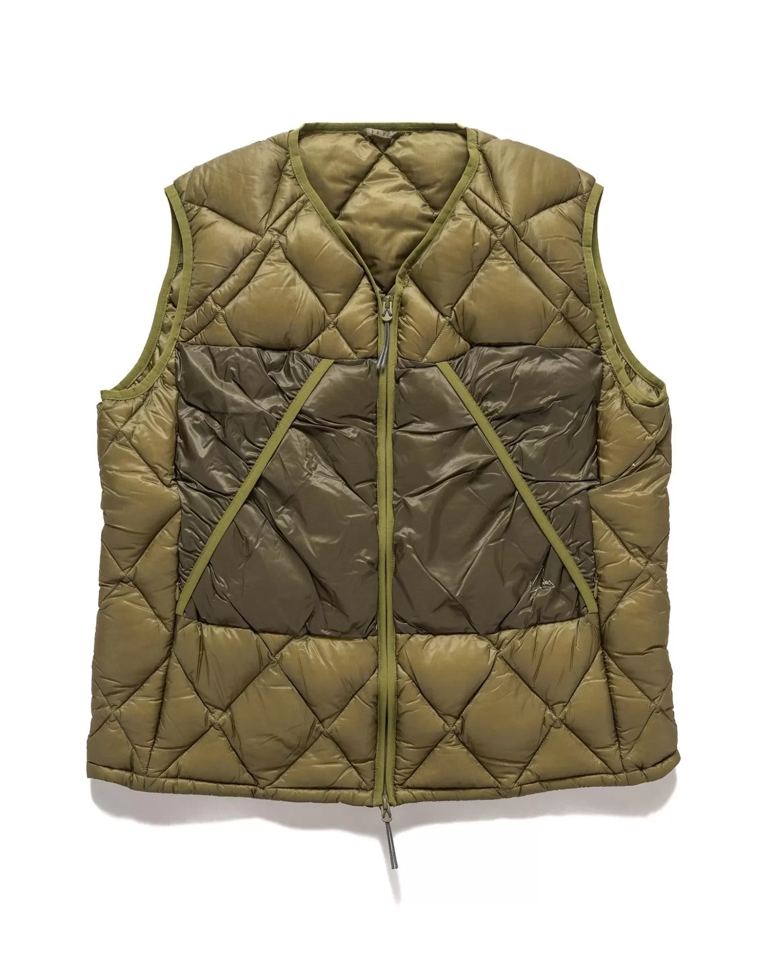 ROA Light Down Vest Olive Branch Cheap