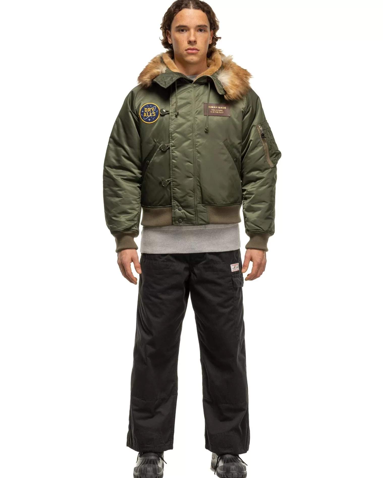 Human Made N2 Flight Jacket Olive Drab Store