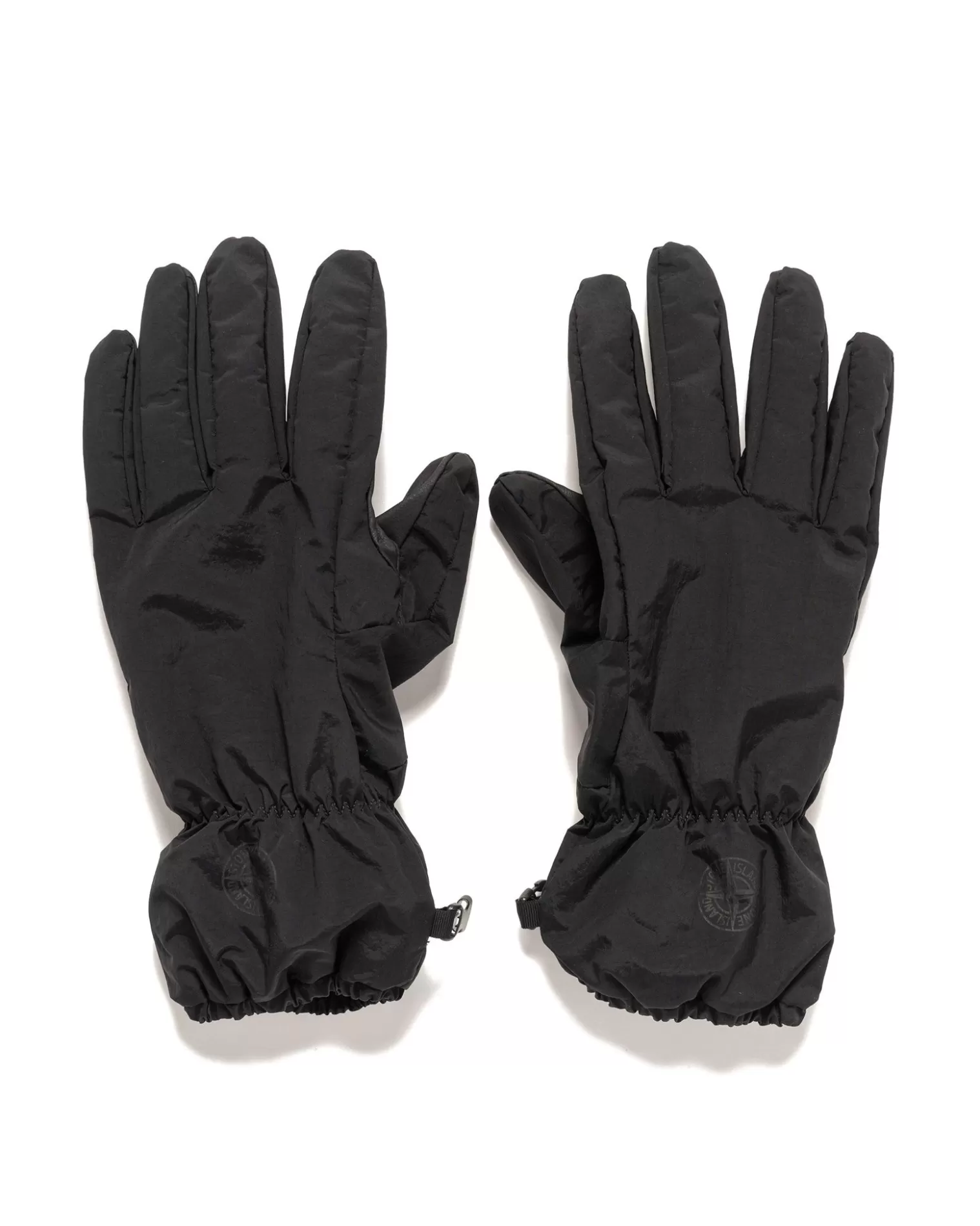 Stone Island Nylon Metal Gloves In Econyl Regenerated Nylon Black Store