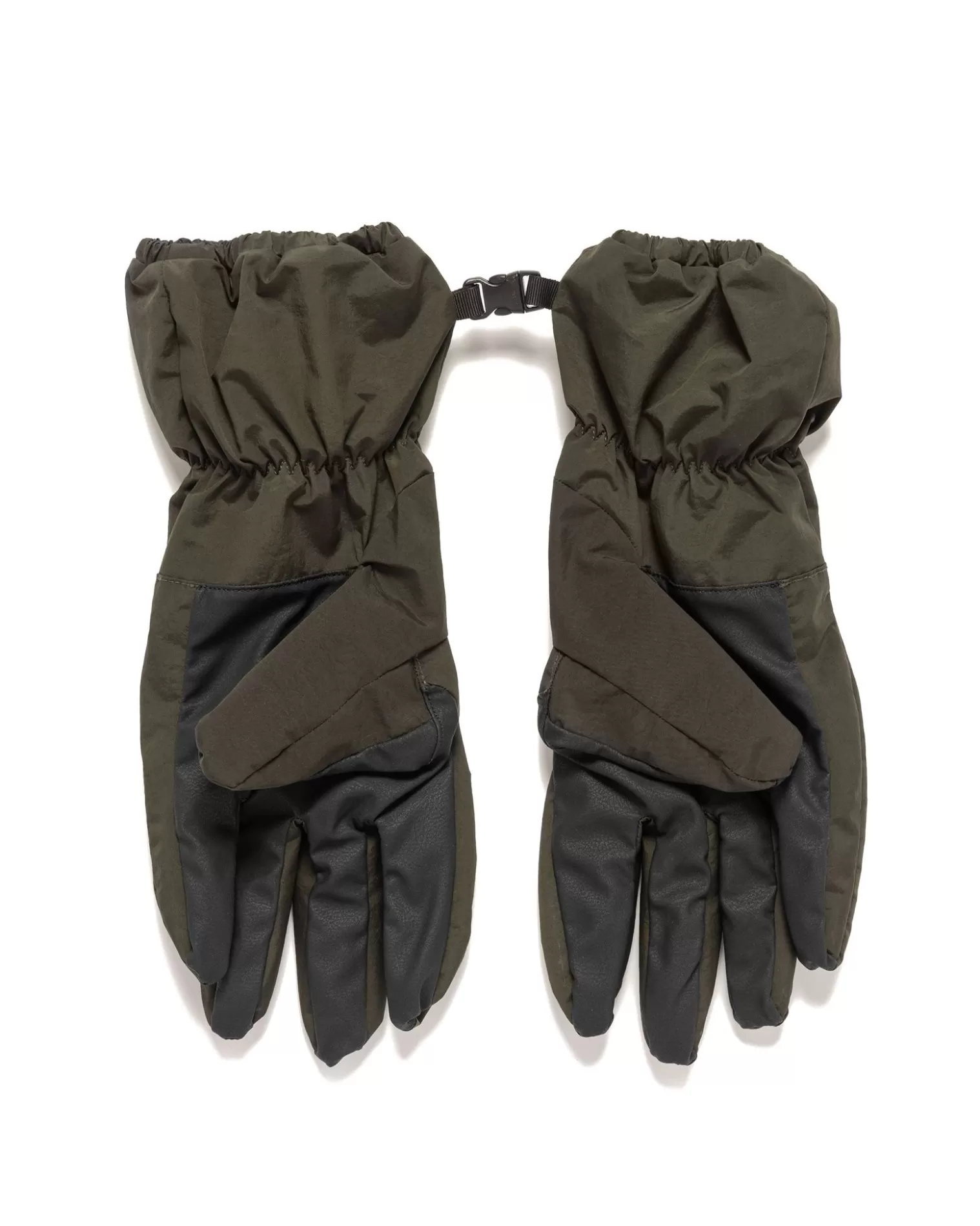 Stone Island Nylon Metal Gloves In Econyl Regenerated Nylon Olive Online