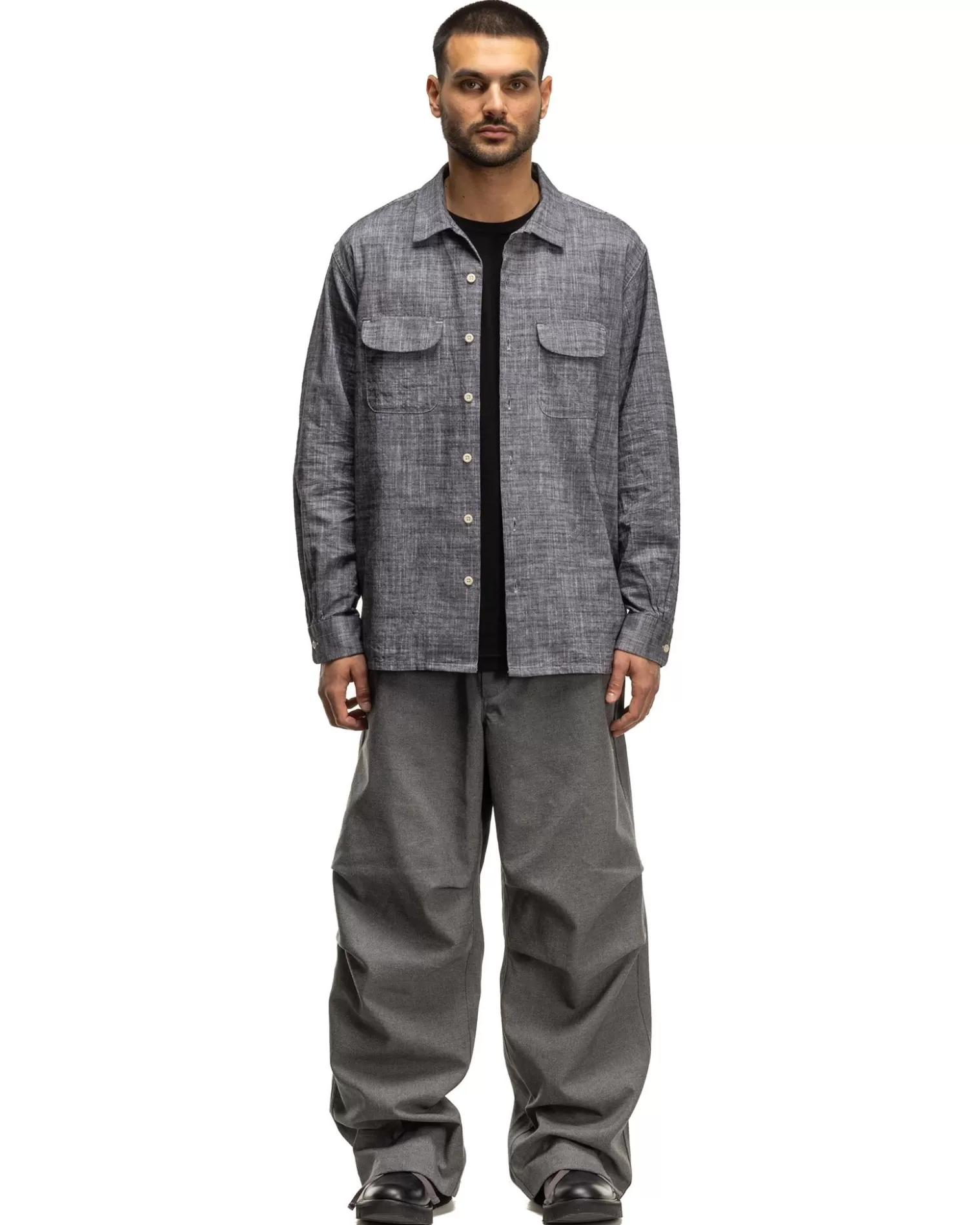 Engineered Garments Over Pant Pc Hopsack Grey Cheap